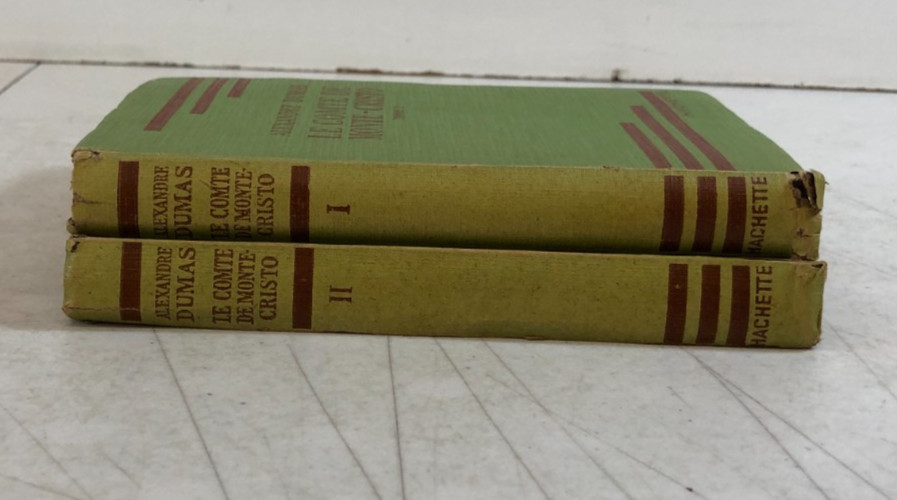 Le Comte de Monte-Cristo, 2 volumes, Dumas, 1938, E-120