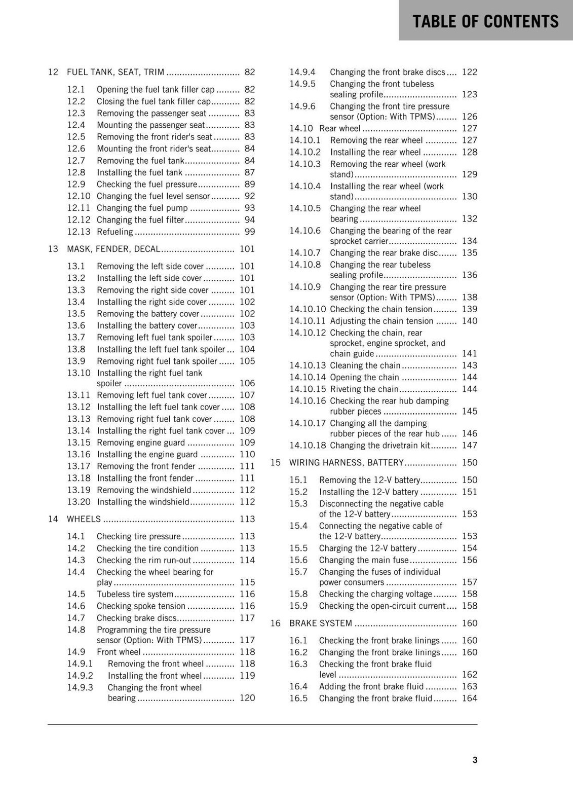KTM 790 Adventure Repair Manual 2019 – STEEL LOOP FASTENED – PROTECTIVE COVERS