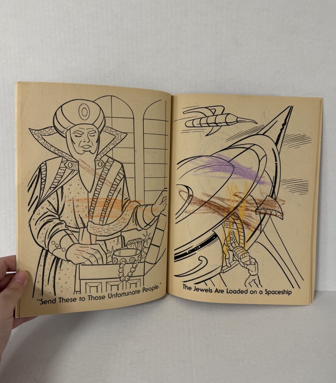 Vtg 1978 Shogun Warriors Great Mazinga Coloring Book Whitman GUC See Pics