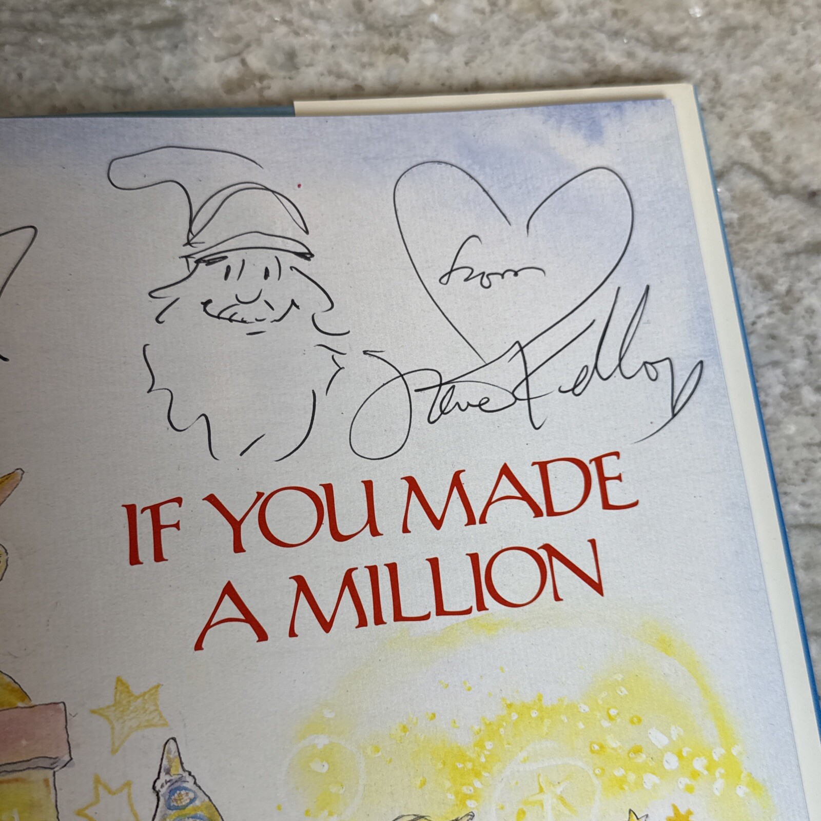 David M Schwartz If You Made a Million (Hardback) Signed First Edition