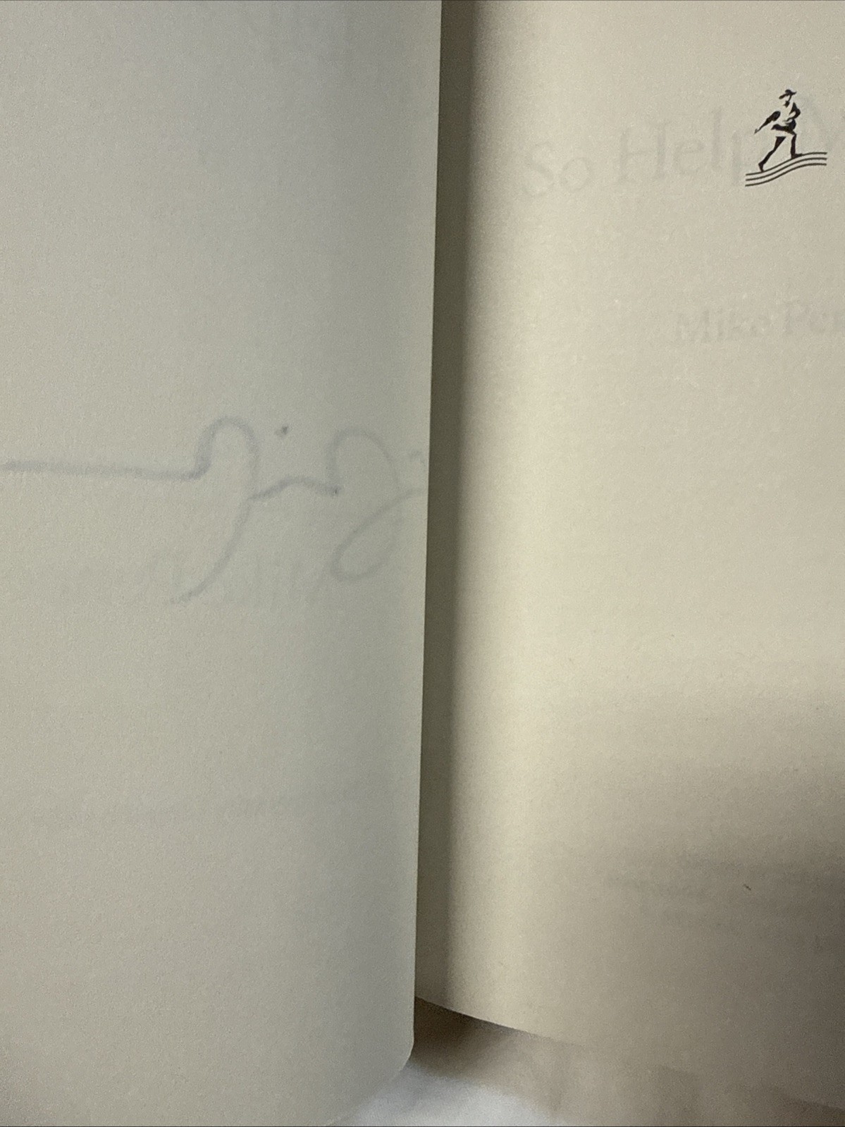 Mike Pence Signed Book: So Help Me God. First Edition HC. US Vice President