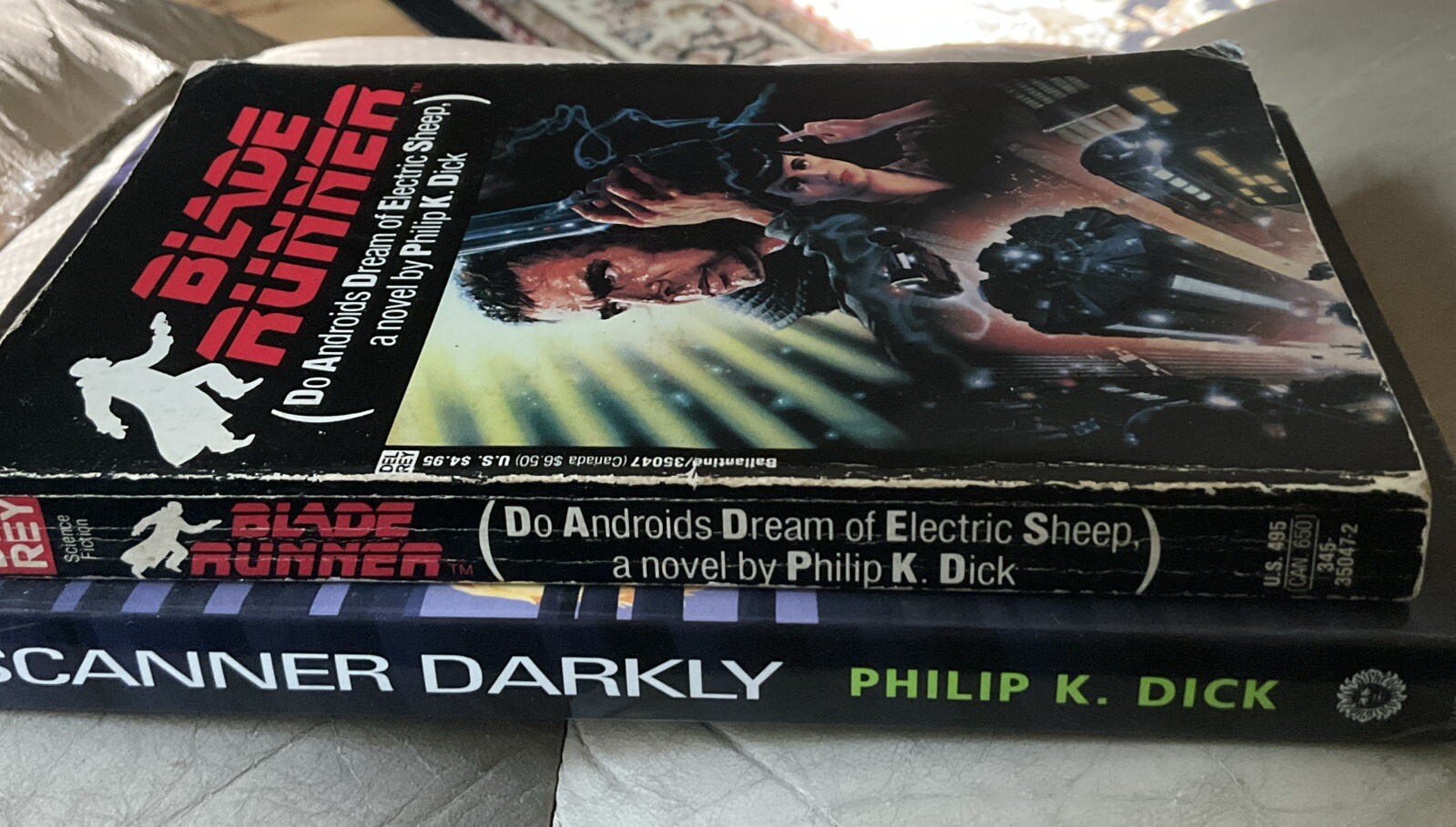 Lot 2 SC Bks Philip K. Dick Blade Runner 20th Printing 1992 & A Scanner Darkly