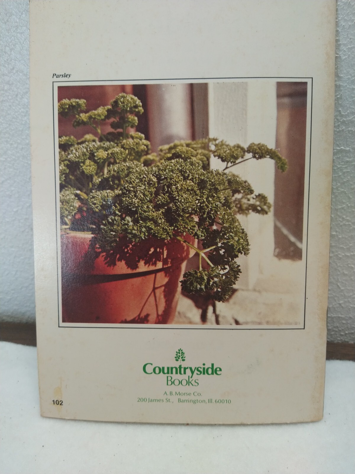Herb Gardening Countryside Books 1976 Booklet