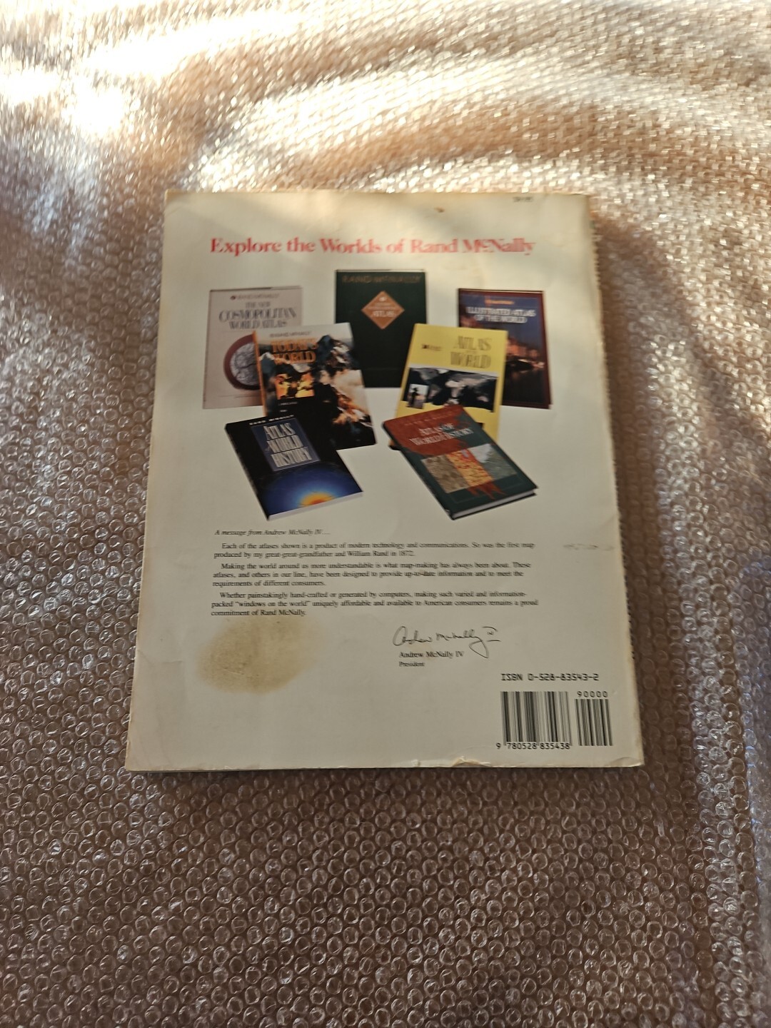 NBC News/Rand McNally World Atlas & Almanac/1993 (N B C NEWS-RAND MCNALLY WO…