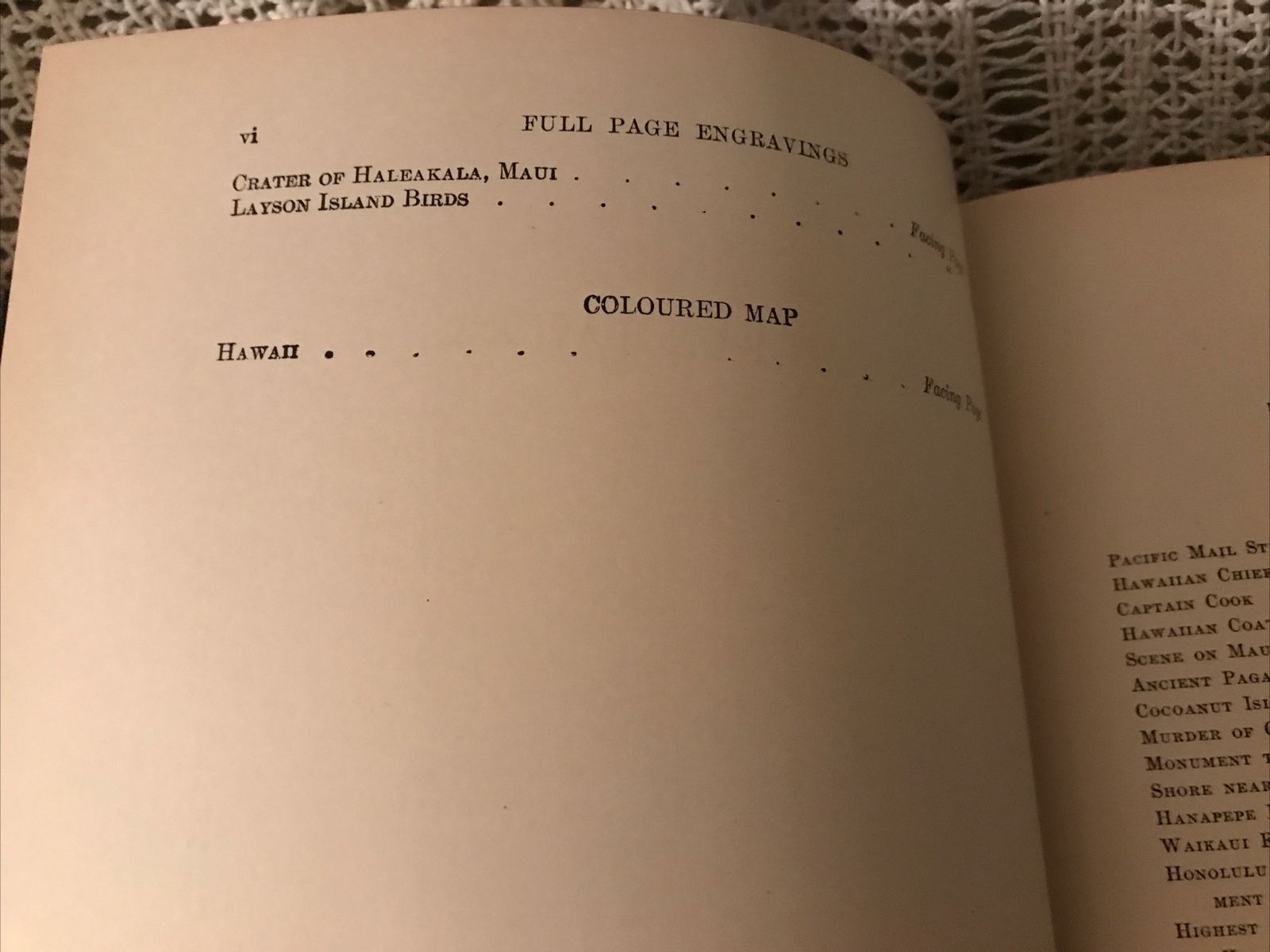 Hawaii Book 1910 The New America and The Far East. Volume 1. 193 Pages – VG