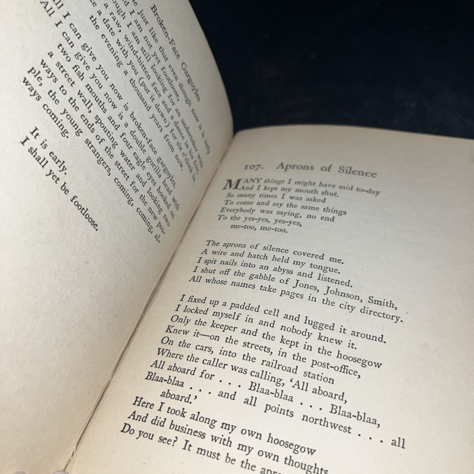 Sandburg Selected Poems (Carl Sandburg; Harcourt, Brace and Co, 1926), HB