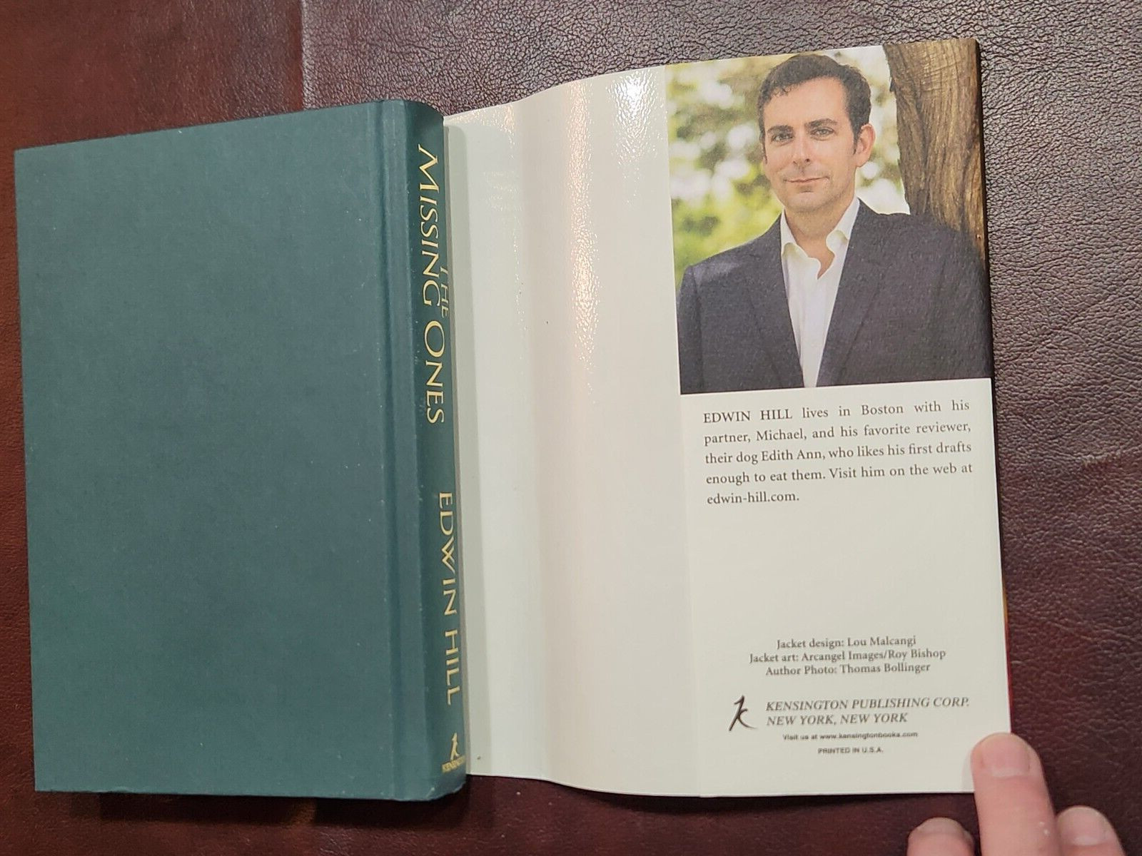 THE MISSING ONES ~ SIGNED by Edwin Hill 2019 hcdj FIRST EDITION 1st PRINT ~ Rare