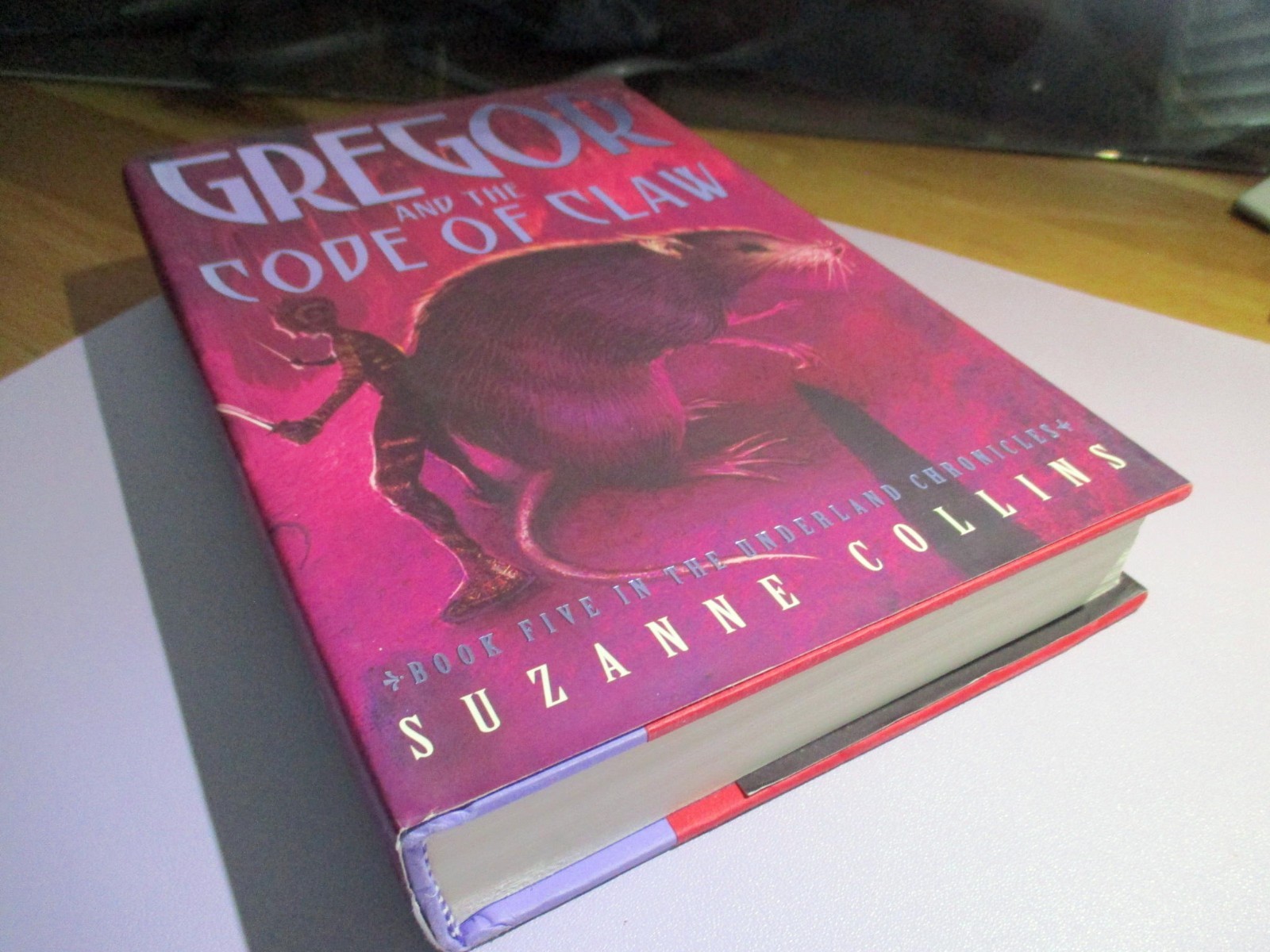 New “Gregor and the Code of Claw”, Suzanne Collins, 1st Ed 3rd Print 2007, 412p