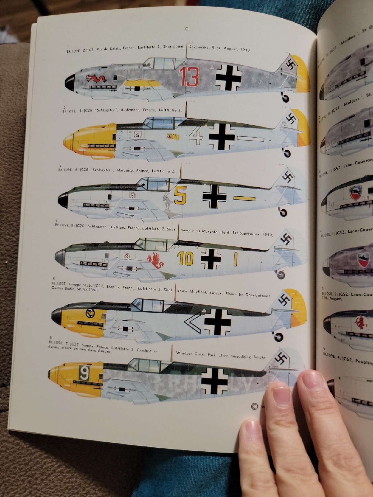 Battle of Britain,Hawker Hurricane. ARCO-AIRCAM AVIATION SERIES No 13