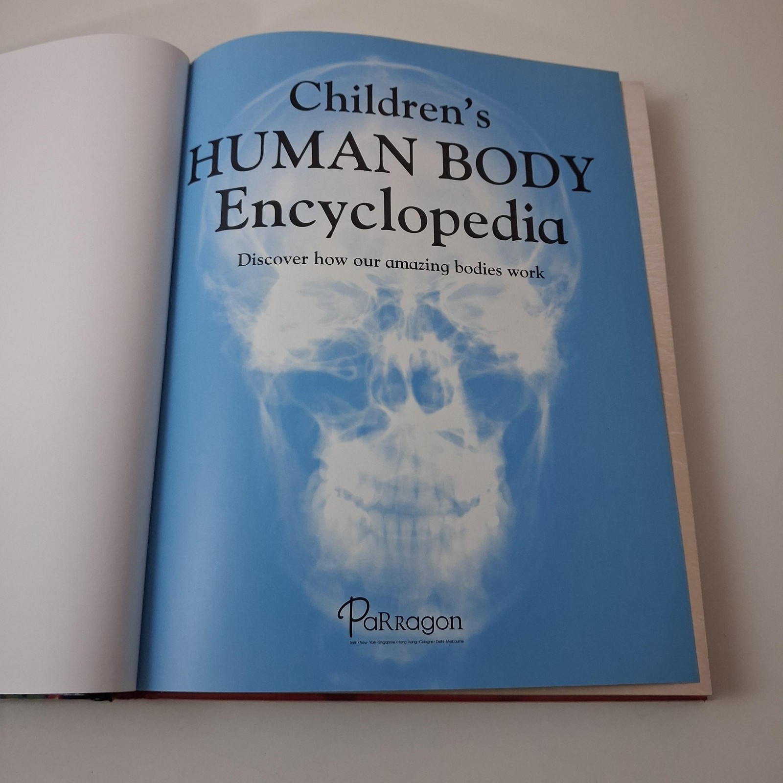 Children’s Human Body Encyclopedia Steve Parker Kids Science Book Hardcover