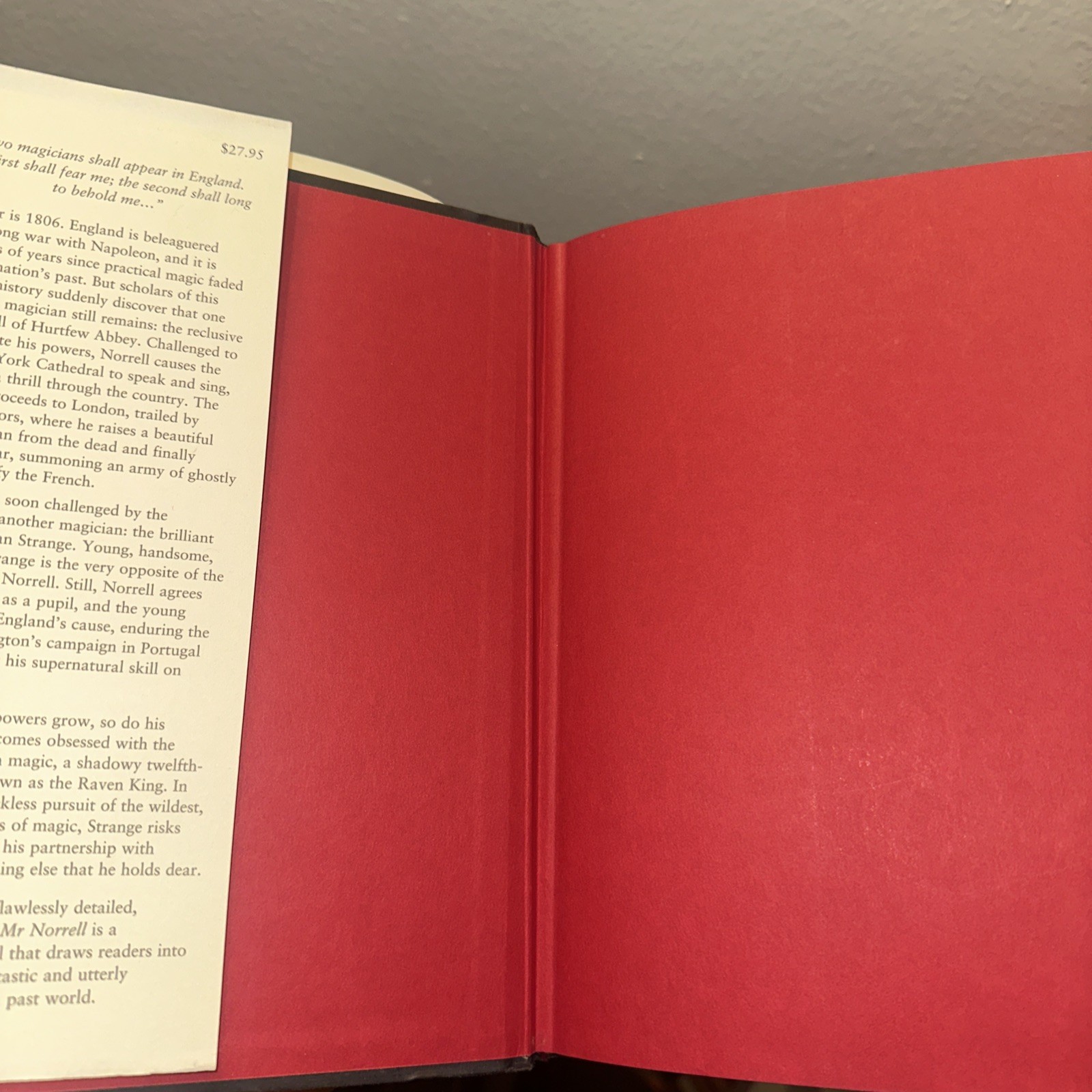 Jonathan Strange & Mr Norrell HC 2004 Susanna Clarke 1st US Edition/1st Printing