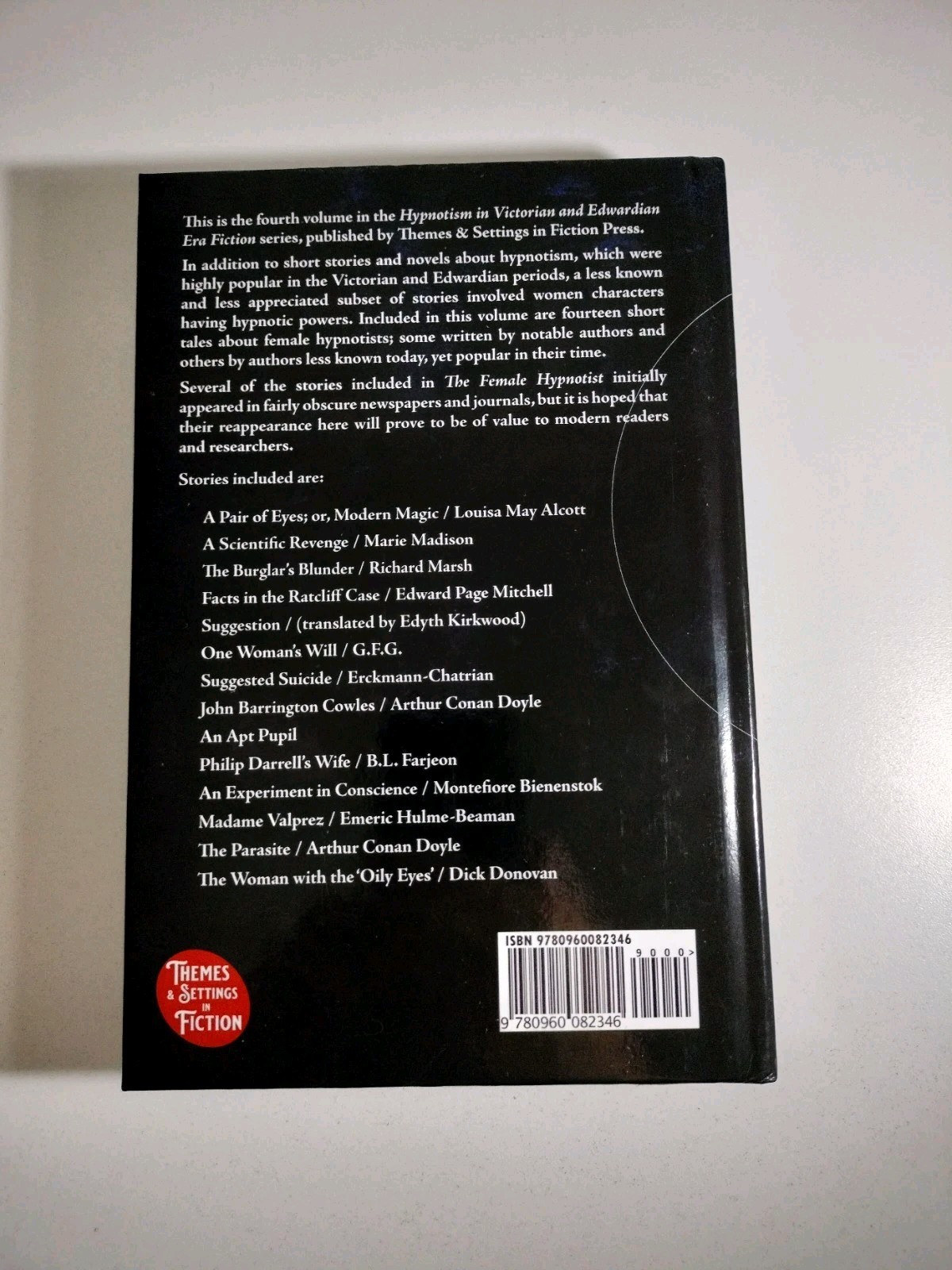 The Female Hypnotist – Victorian & Edwardian Stories – Hartman 2025 HARDCOVER
