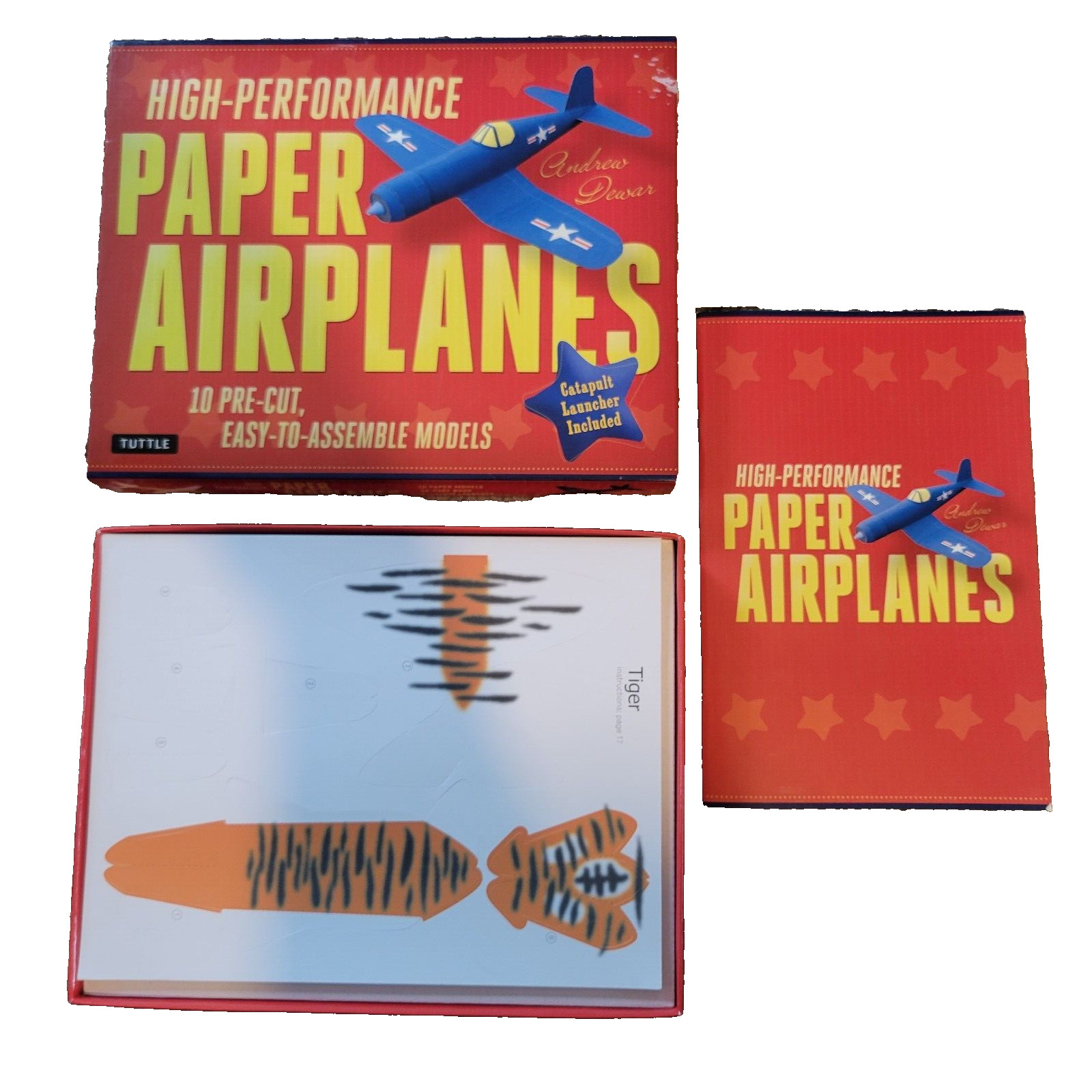 Andrew Dewar High-Performance Paper Airplanes Kit (Mixed Media Product)