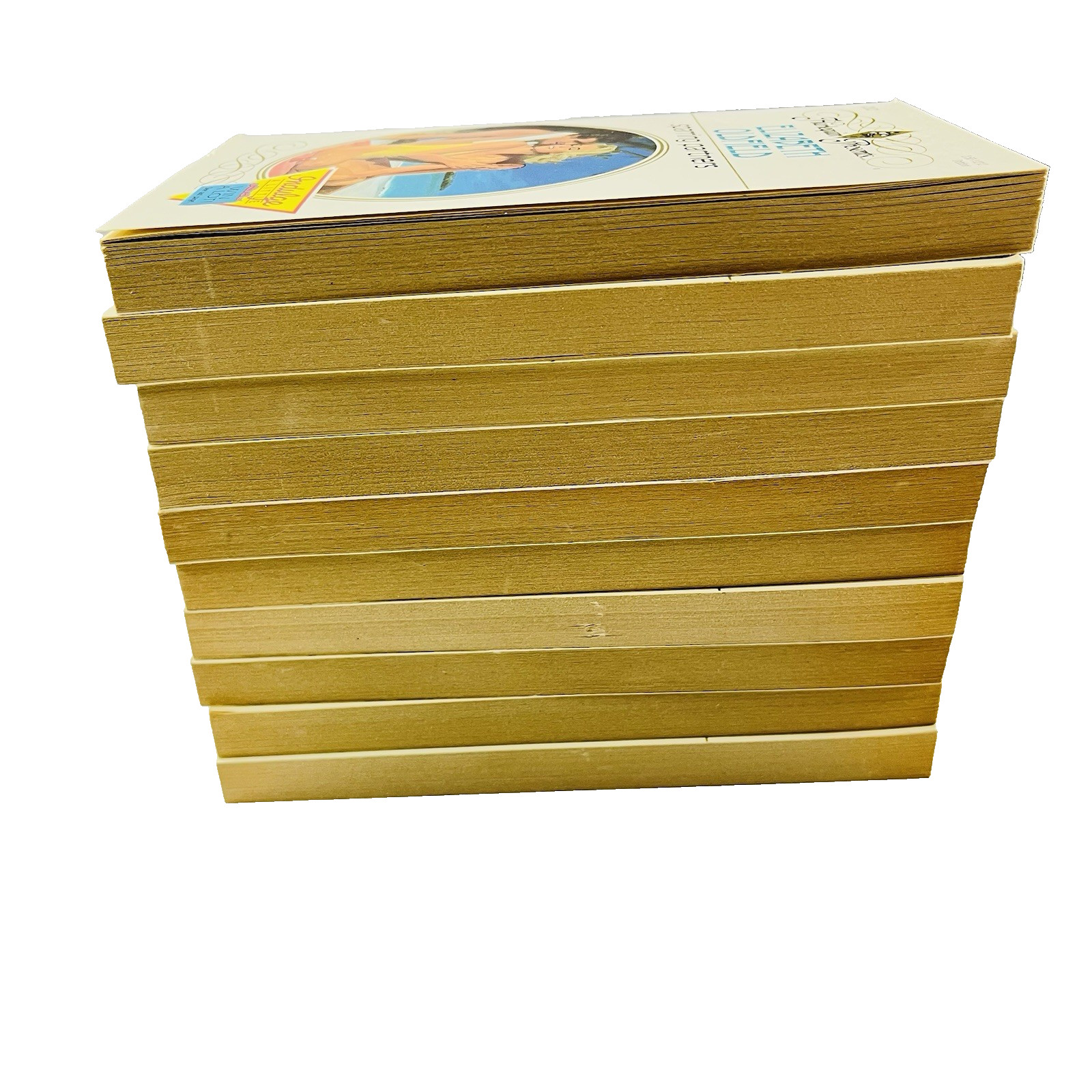 Harlequin Romance Fiction Novels Lot of 10 1970s Vintage Multiple Authors