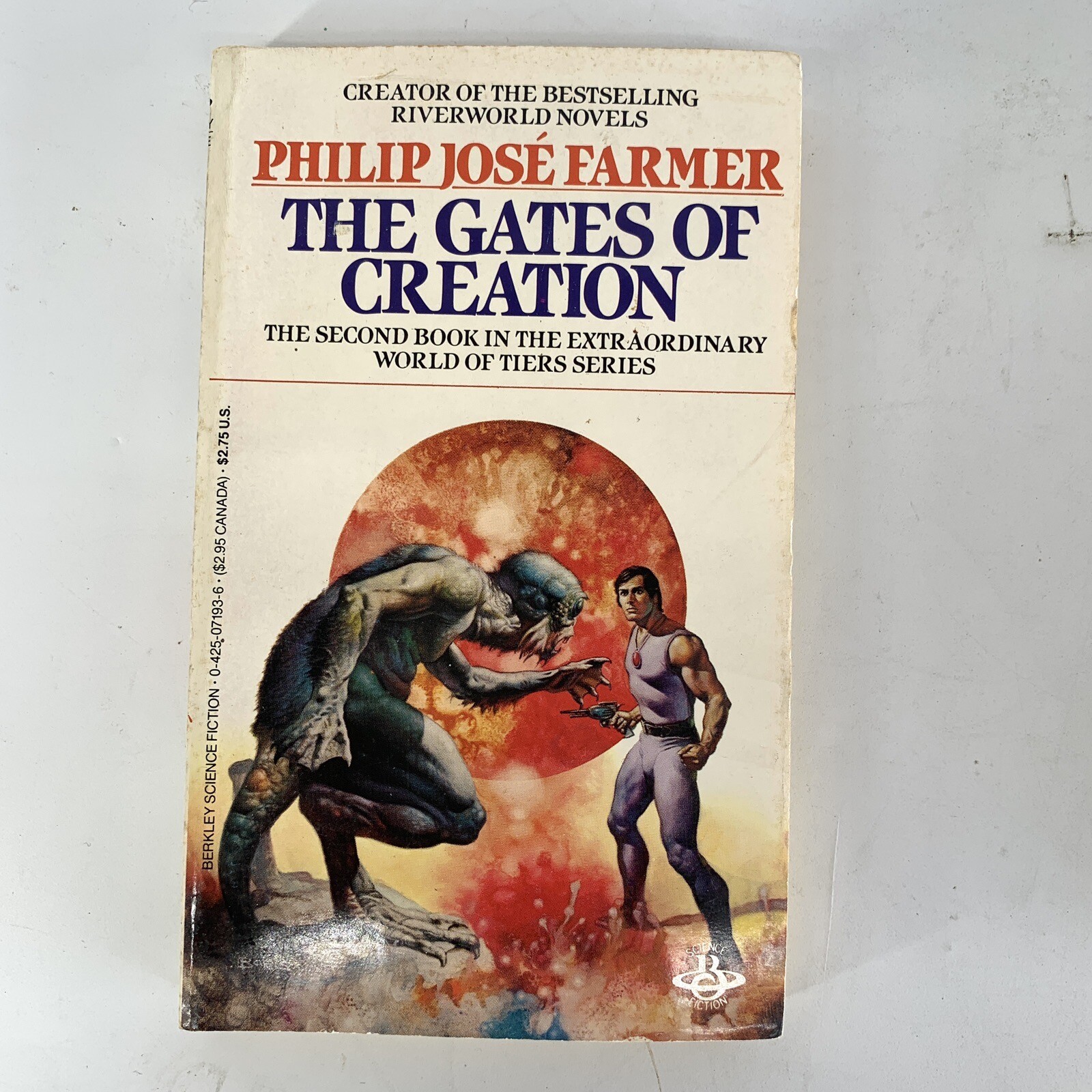 Philip Jose Farmer Maker of Universes More Than Gates of Creation PB Book Lot 3