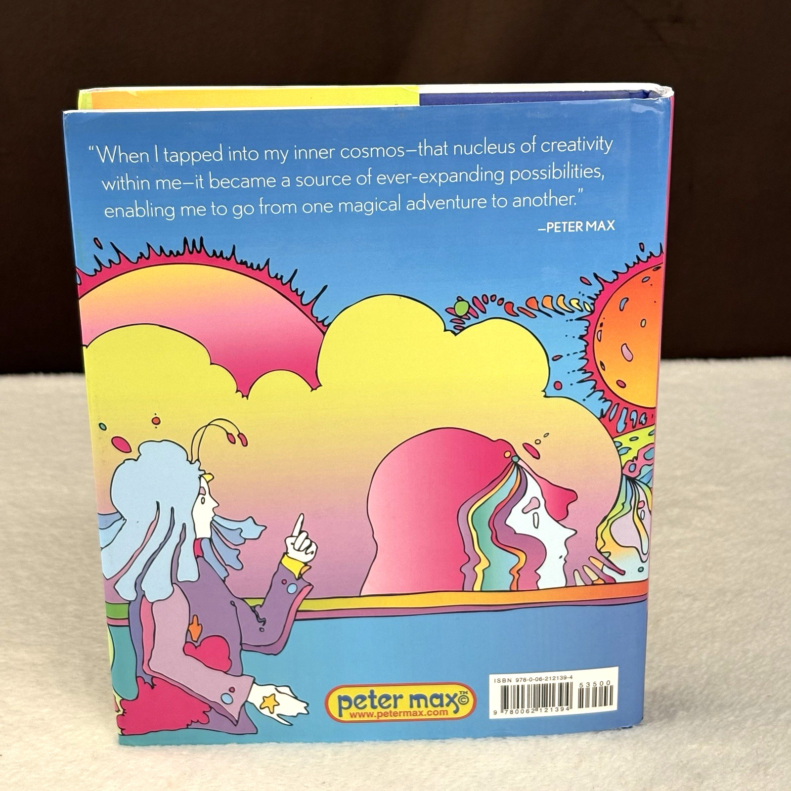 2013 First Edition The Universe of Peter Max Psychedelic Poster Pop Art HC Book