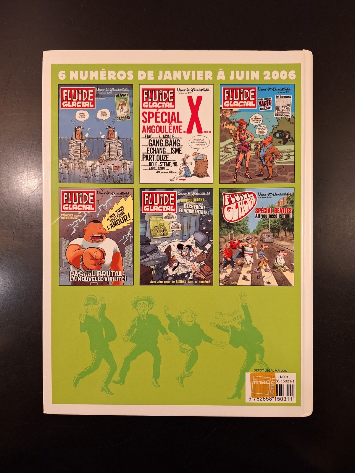 Fluide Glacial L’Album 06-1 408 Pages De Pur Delire! Hardcover