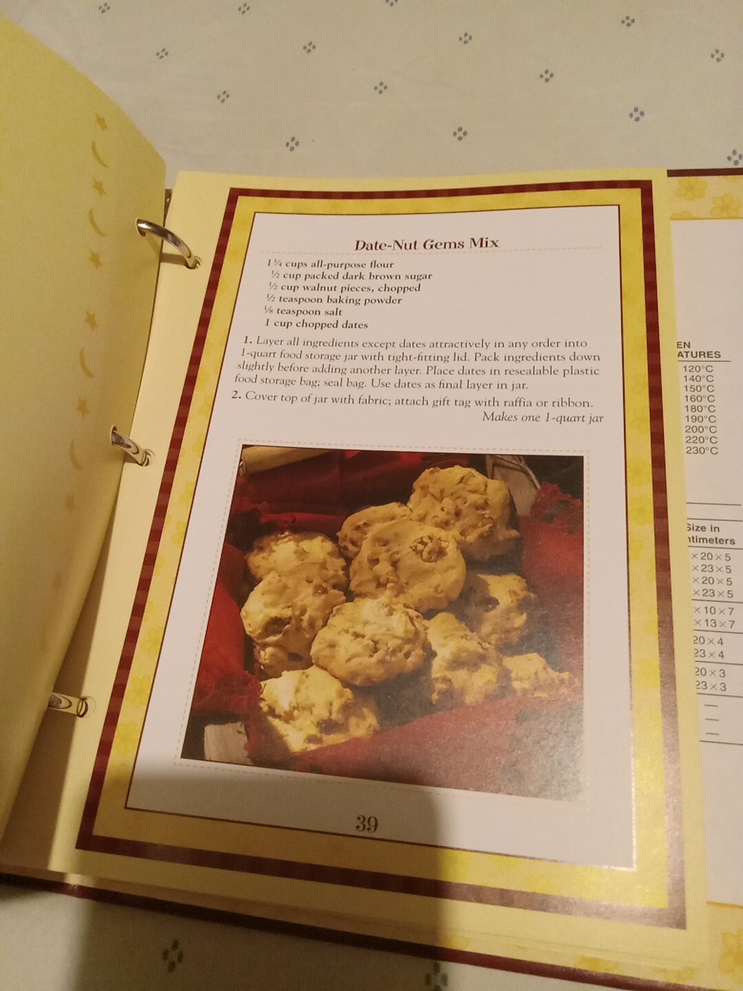 Gifts From A Jar “Cookies, Brownies & Bars” Complete With Raffi & Fabric Book