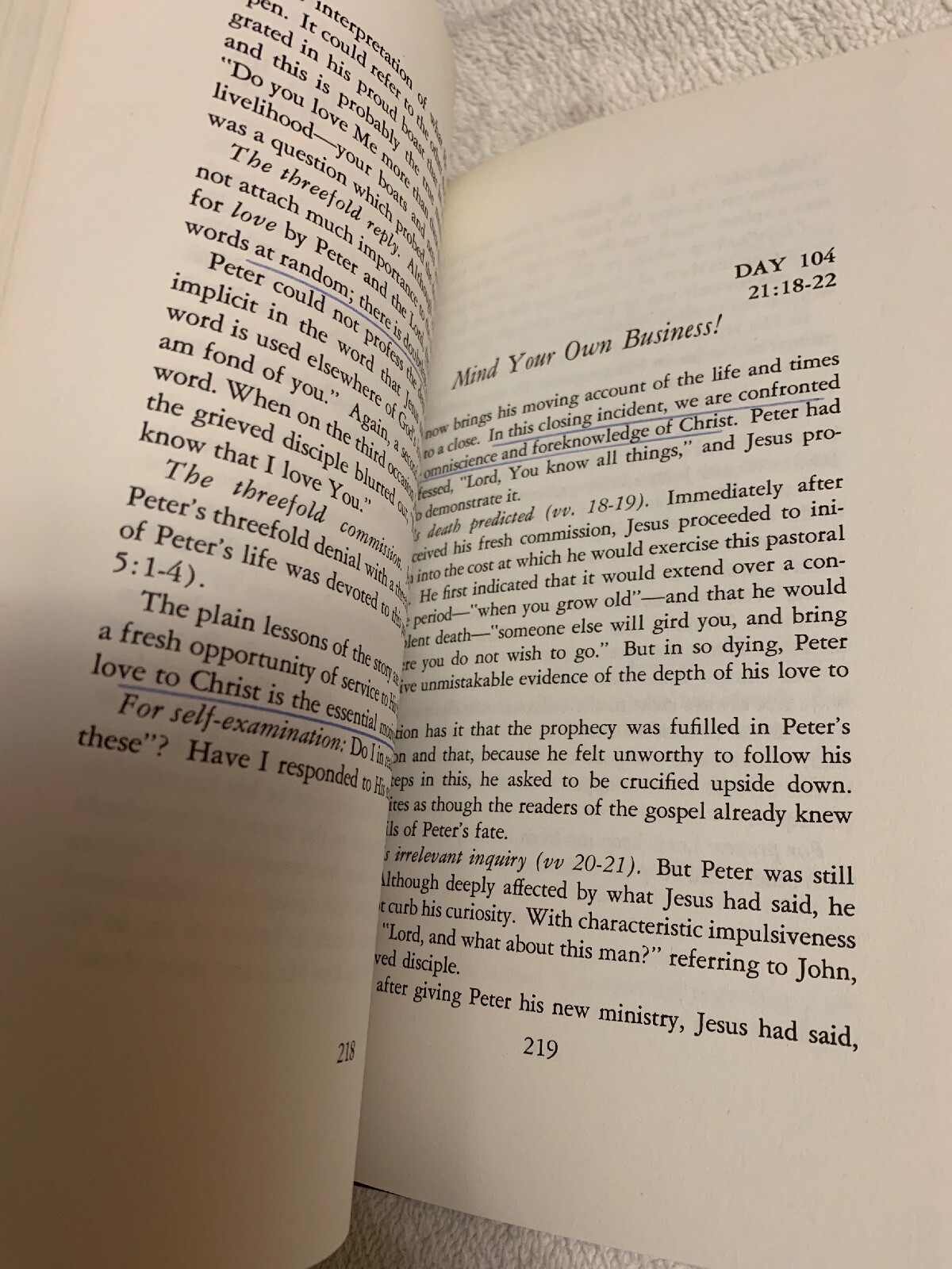 105 DAYS WITH JOHN By J. Oswald Sanders – Hardcover