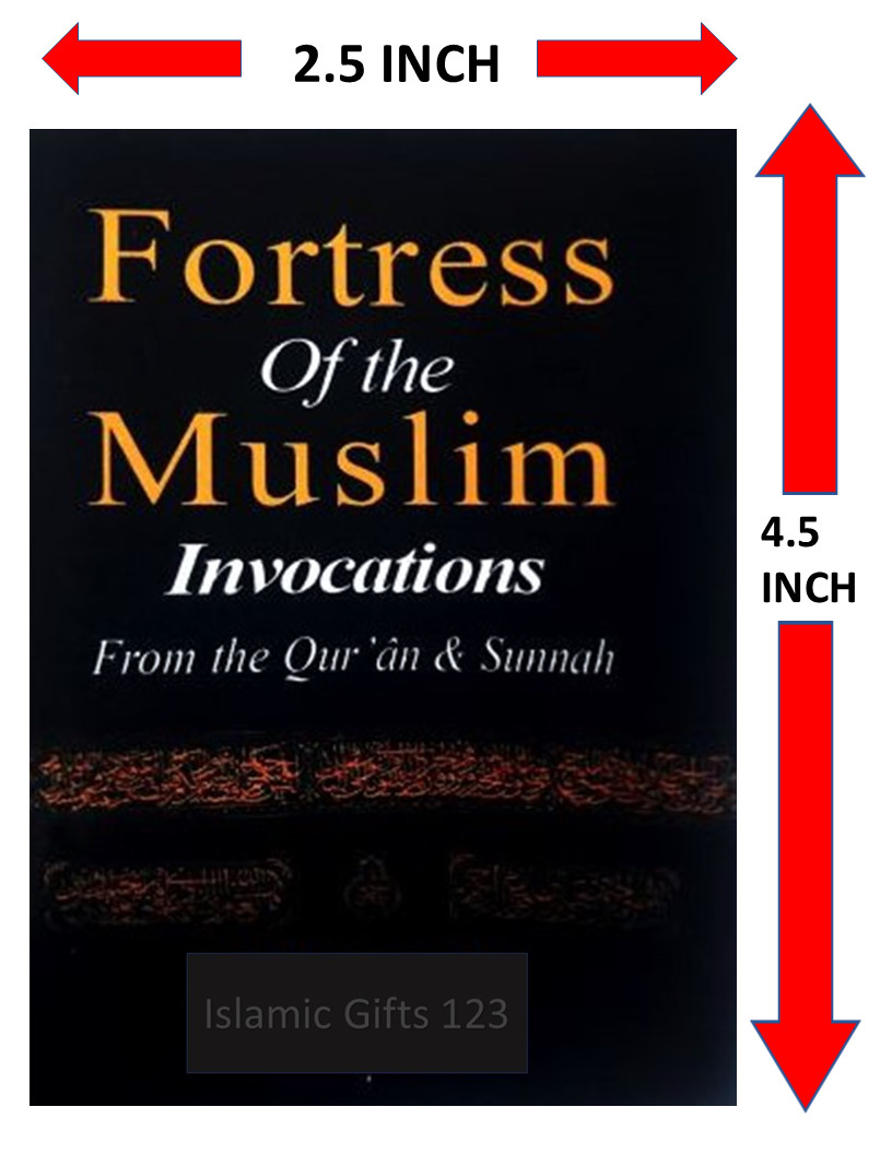 8 Pack Fortress Of Muslim Invocations from the Quran & Sunnah Pocket size