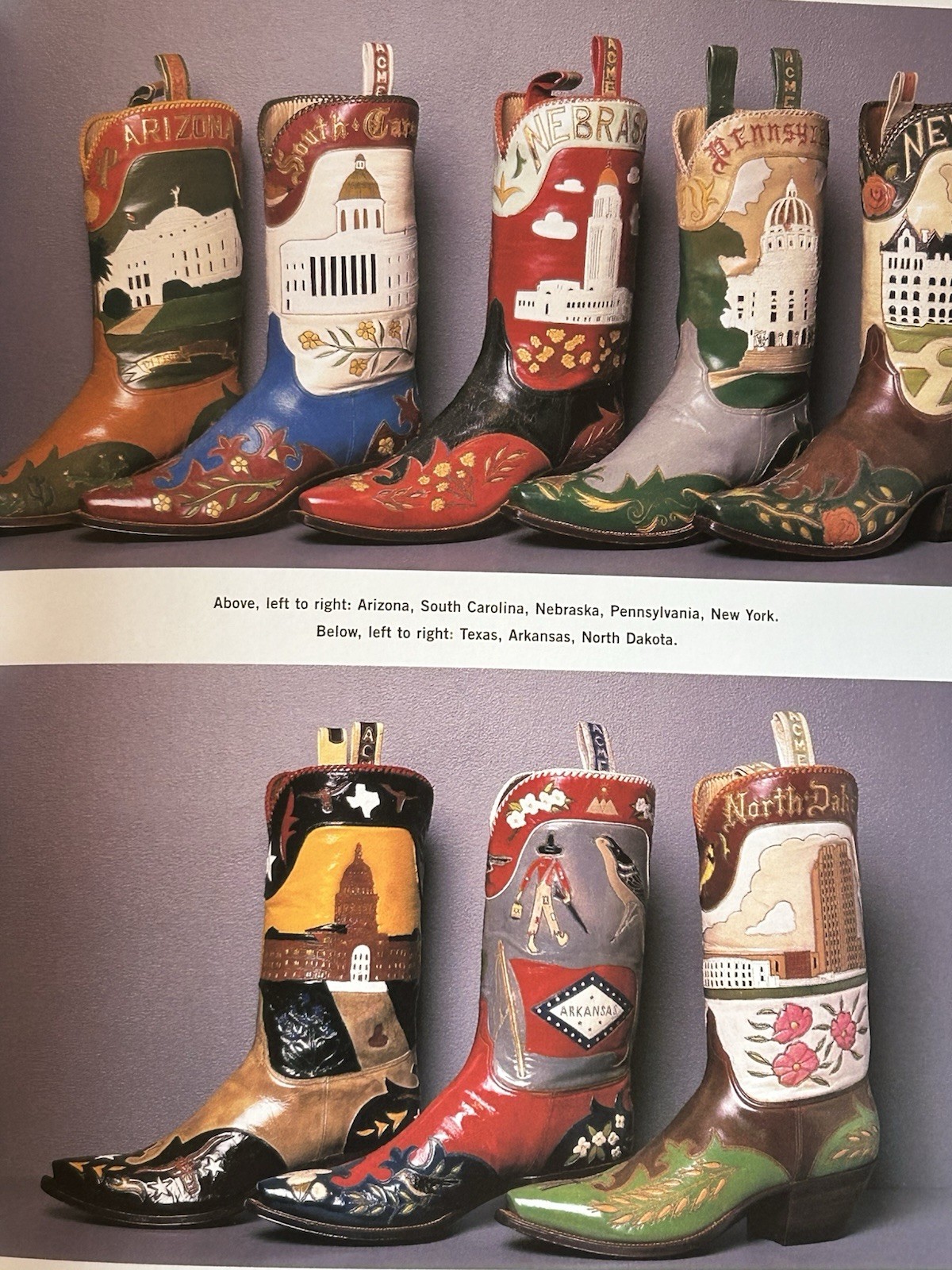 Art of the Boot Tyler Beard Jim Arndt HC 1999 1st Ed Western Cowboy Book