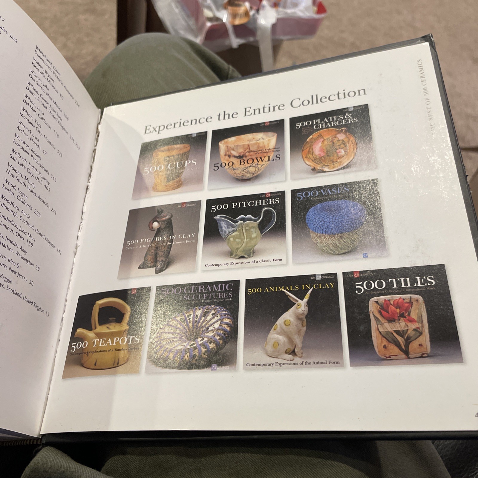 Best of 500 Ceramics : Celebrating a Decade in Clay by Lark Crafts DEFECT COPY