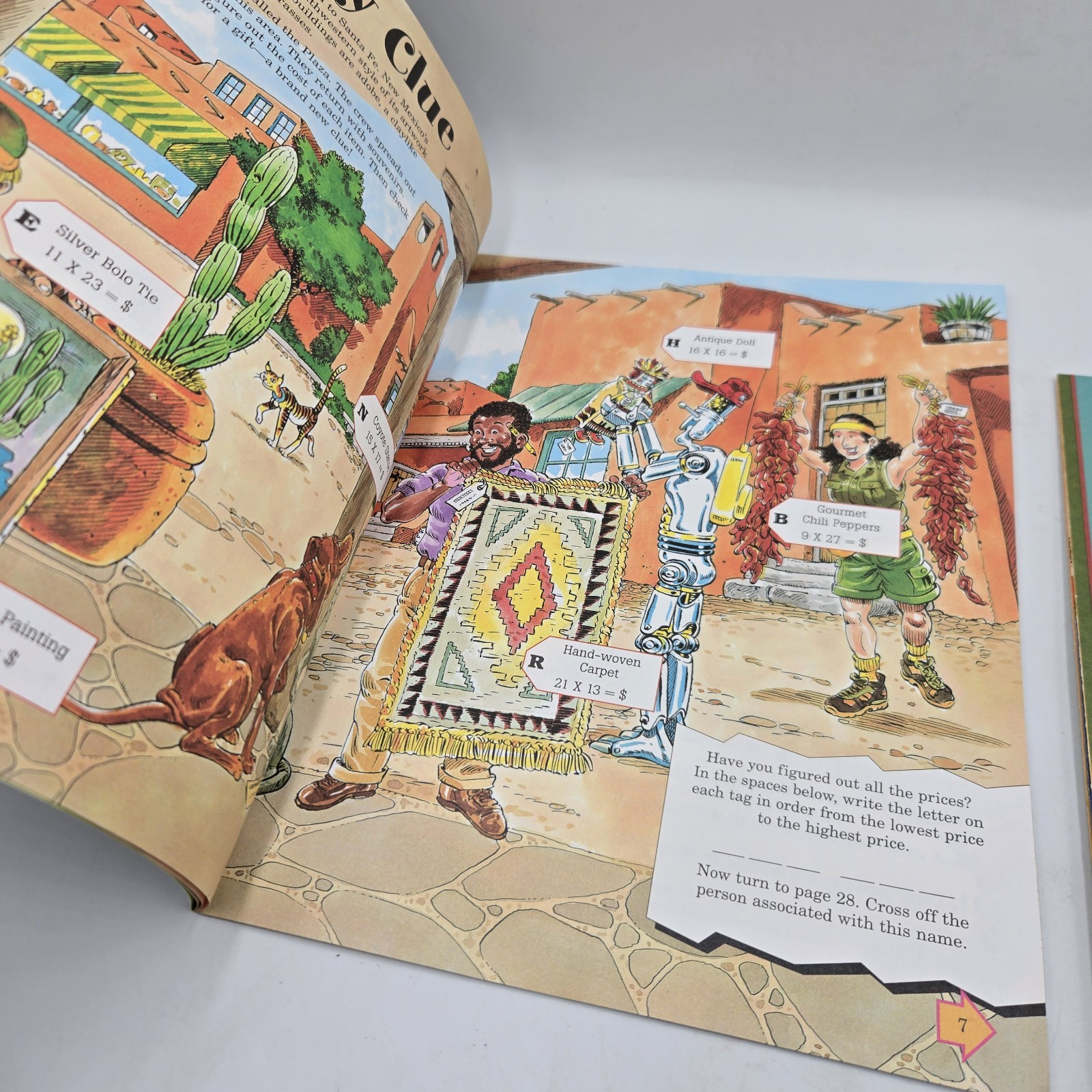 Highlights Which Way USA New Mexico Puzzle Book Fun Educational Activity