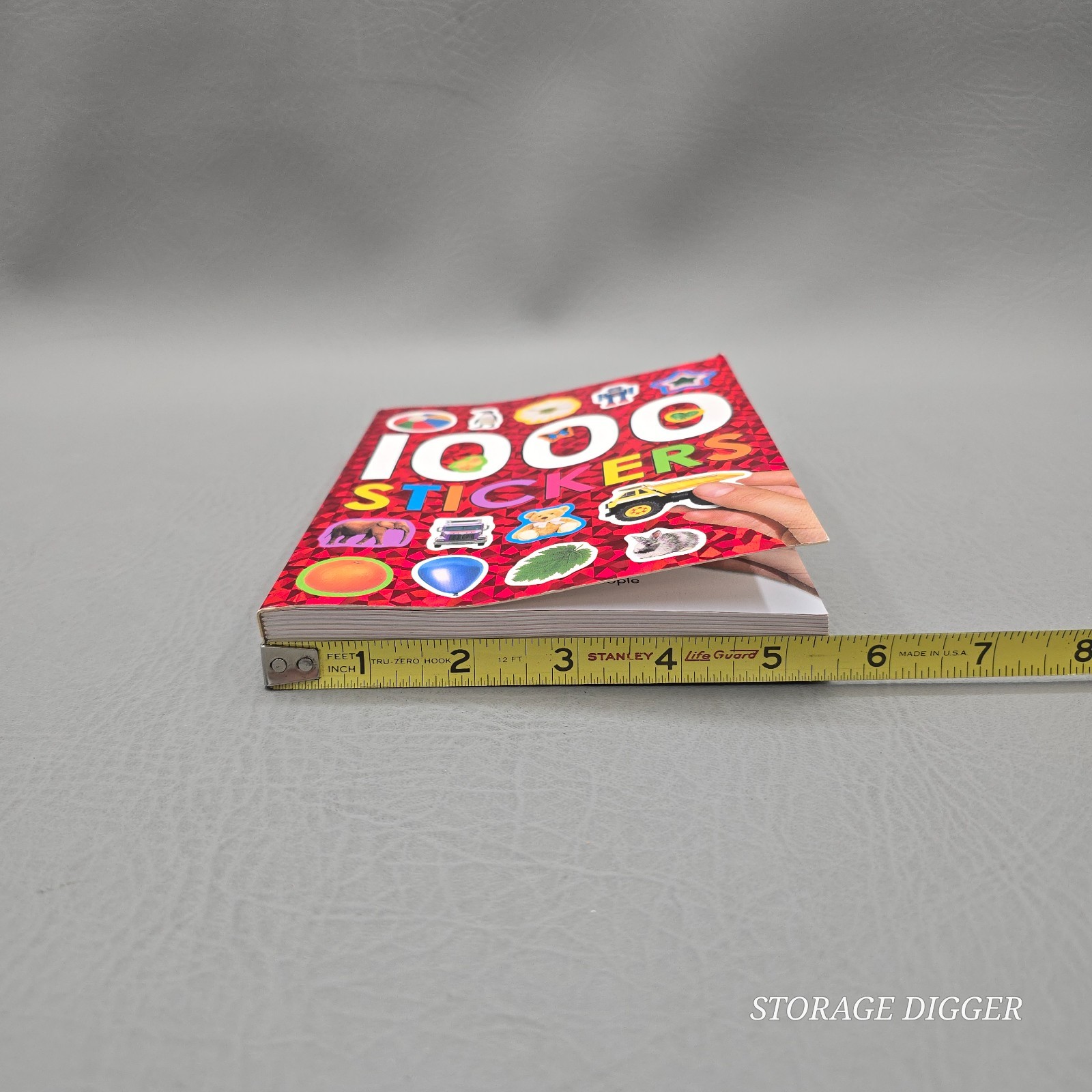 1000 Stickers: Pocket-Sized by Roger Priddy Sticker Fun Activity Book Paperback