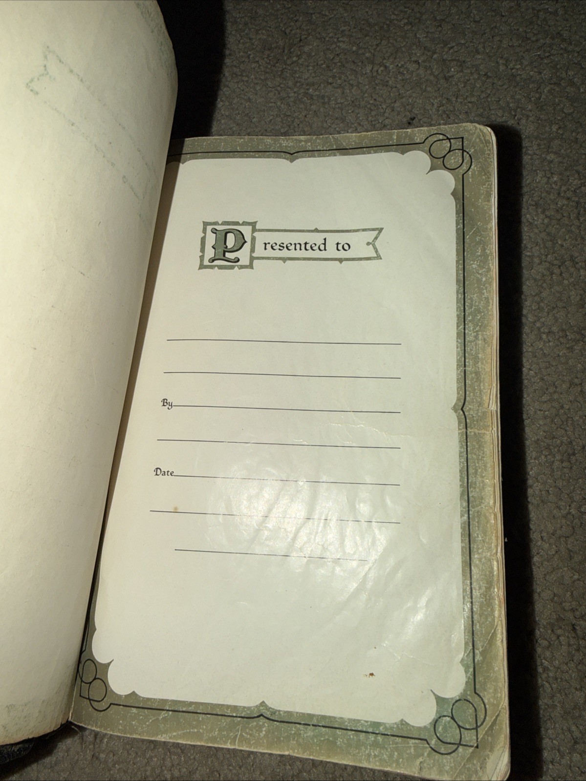 Vintage 1950 Holy Bible New Analytical Indexed Edition Black Leather Dickson