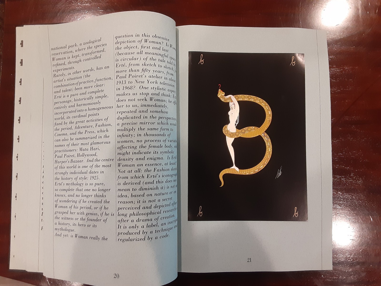 Erte. Text by Roland Barthes. Franco Maria Ricci publisher.1972 Limited Edition