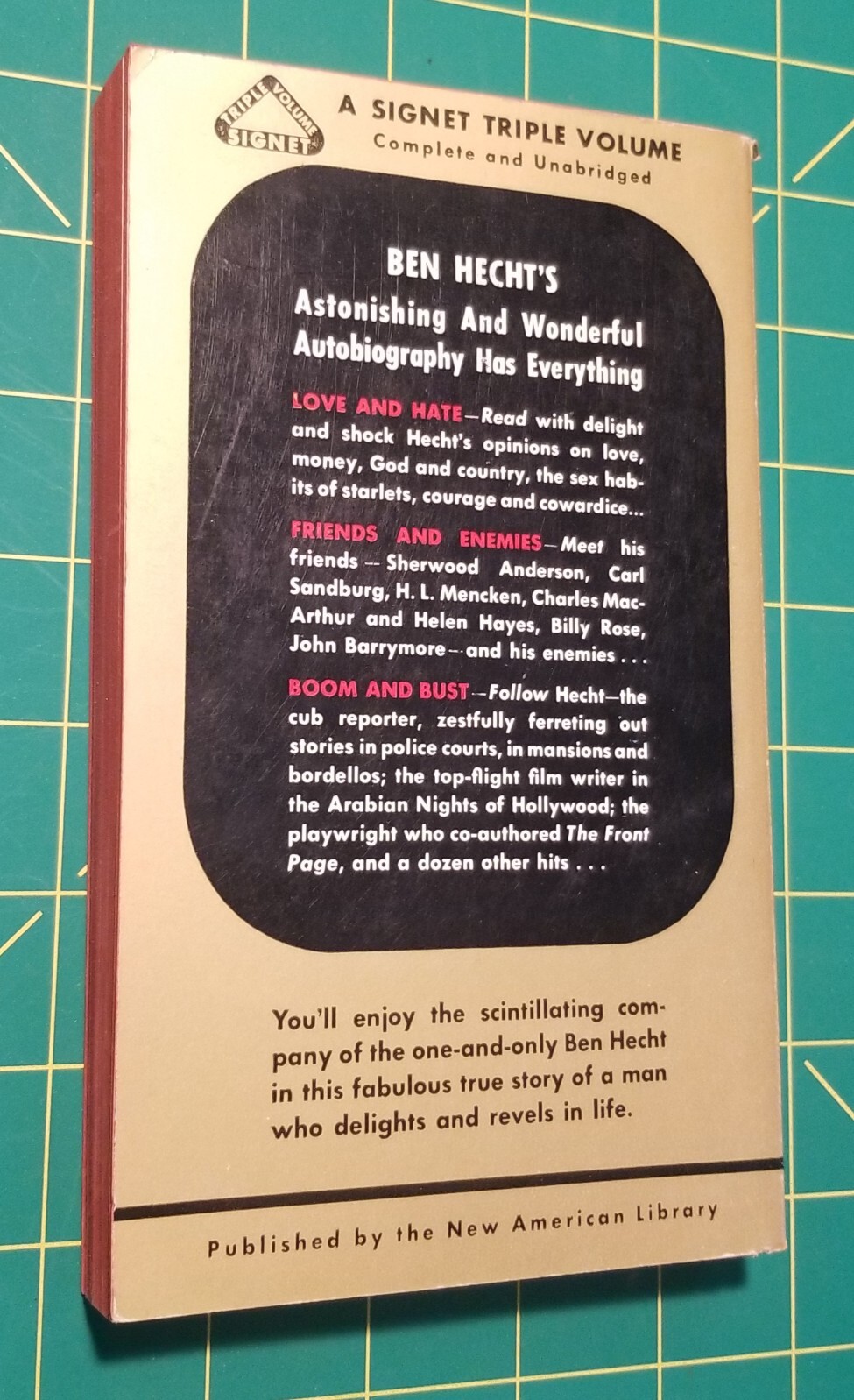 A Child of the Century by Ben Hecht