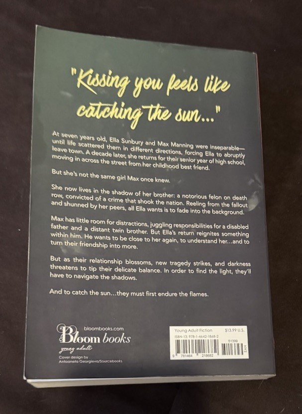 Catch The Sun USA Today Best Selling Author Jennifer Hartmann Paperback Book