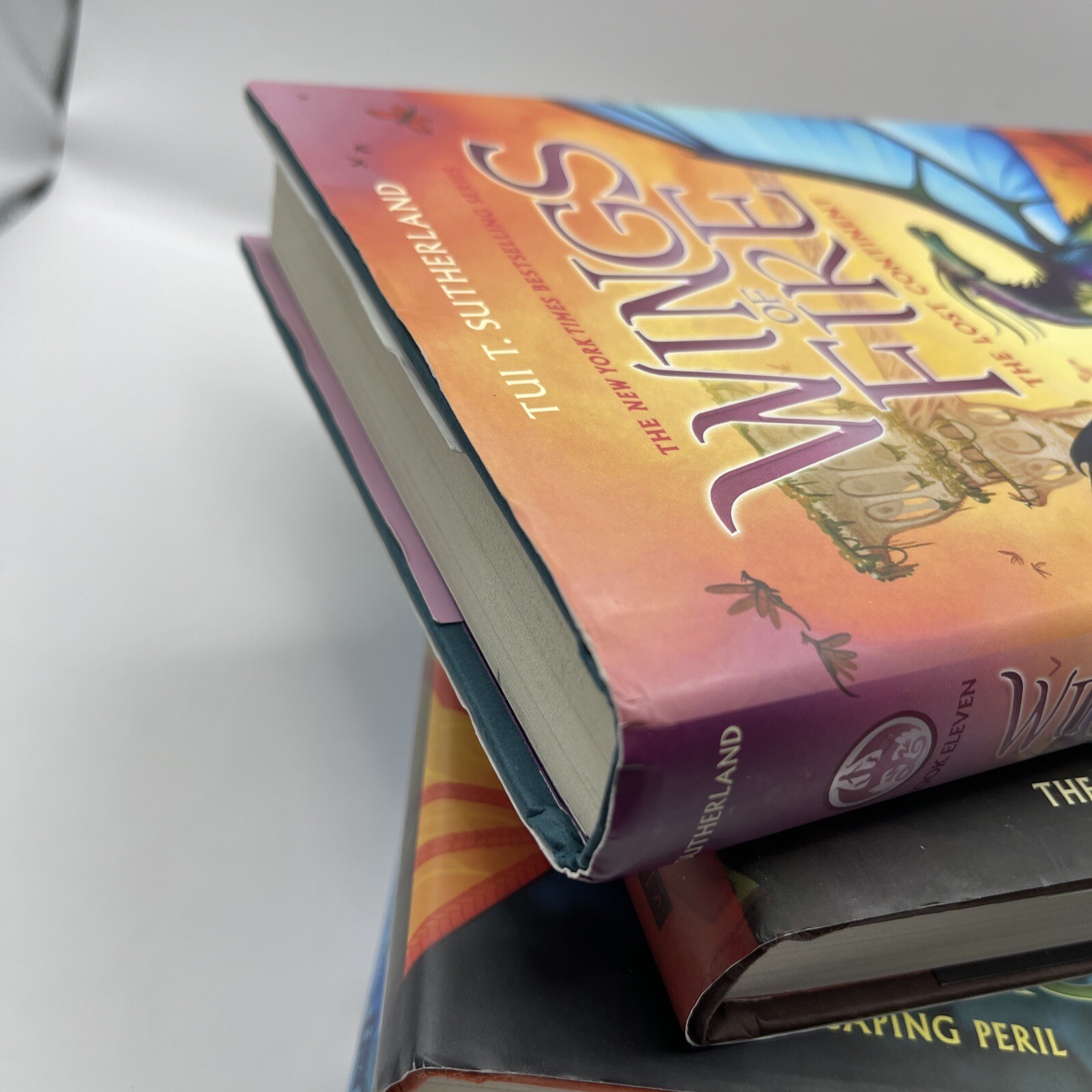 Tui T. Sutherland Wings Of Fire Hardcovers 8,9,11,12 First Printing Scholastic