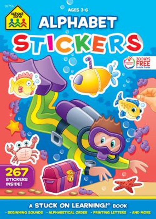 Alphabet Stickers Sticker Books Joan Hoffman