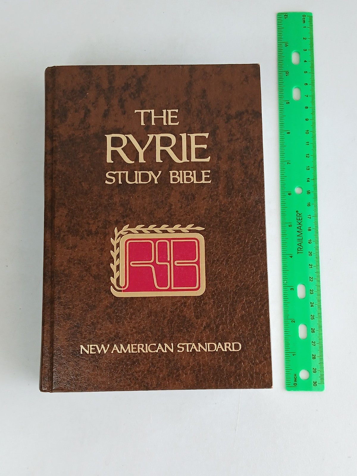 THE RYRIE STUDY BIBLE New American Standard Version 1978 Moody Press Used