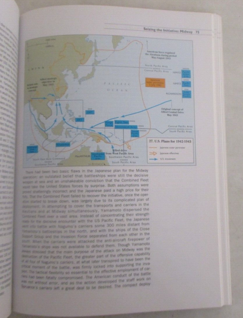 The Pacific War Atlas 1941-1945 by David Smurthwaite (Paperback 1999)
