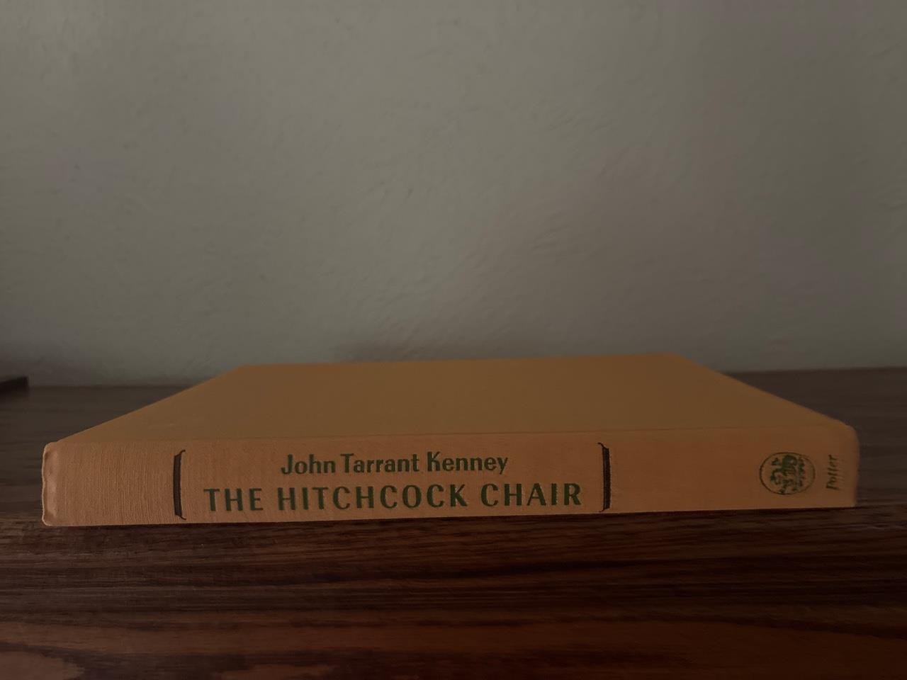 1971 1st HCDJ The Hitchcock Chair John Tarrant Kenney SIGNED & Museum Pamphlet