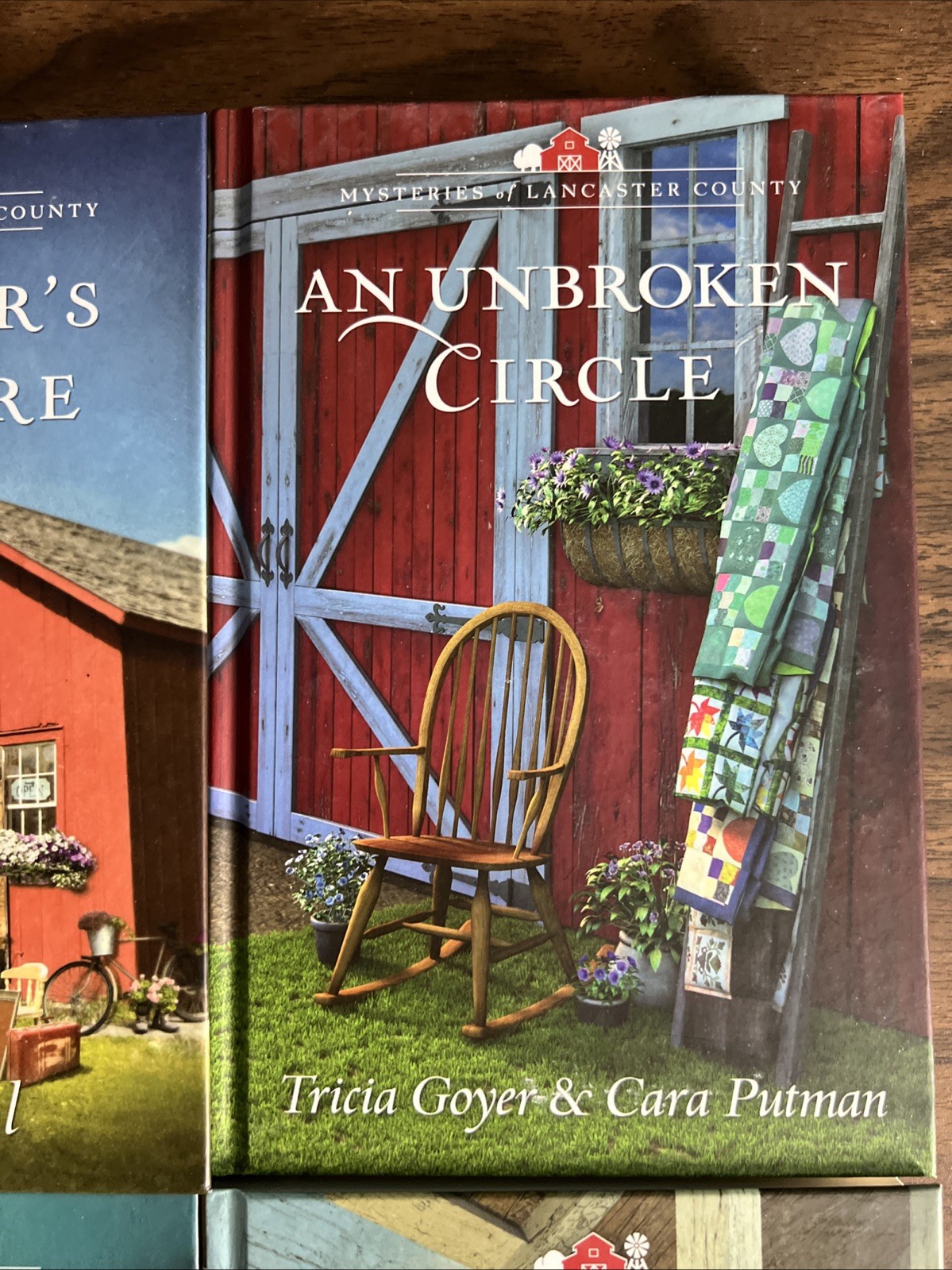 Lot Of 4 Mysteries Of Lancaster County Guideposts Series Hardcover Christian