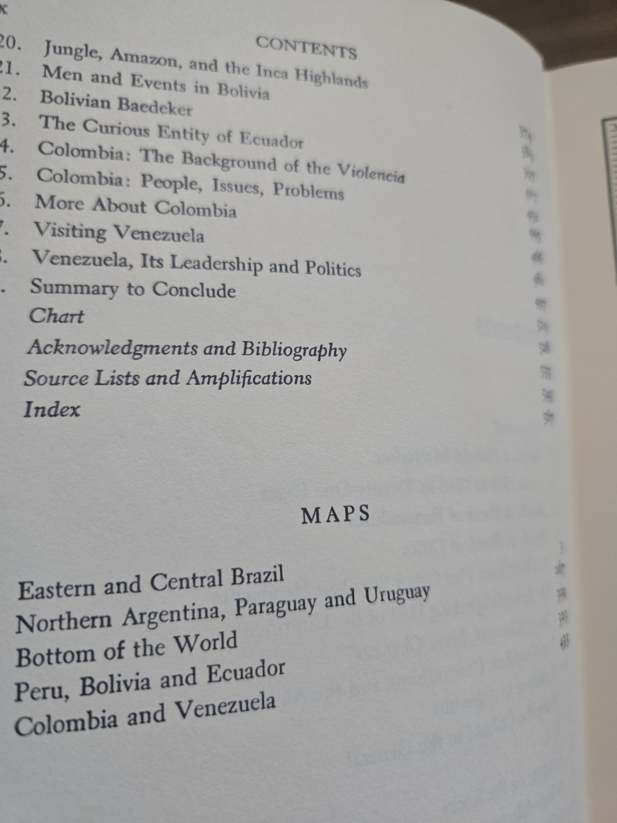Inside South America John Gunther 1st Edition Hardcover Book