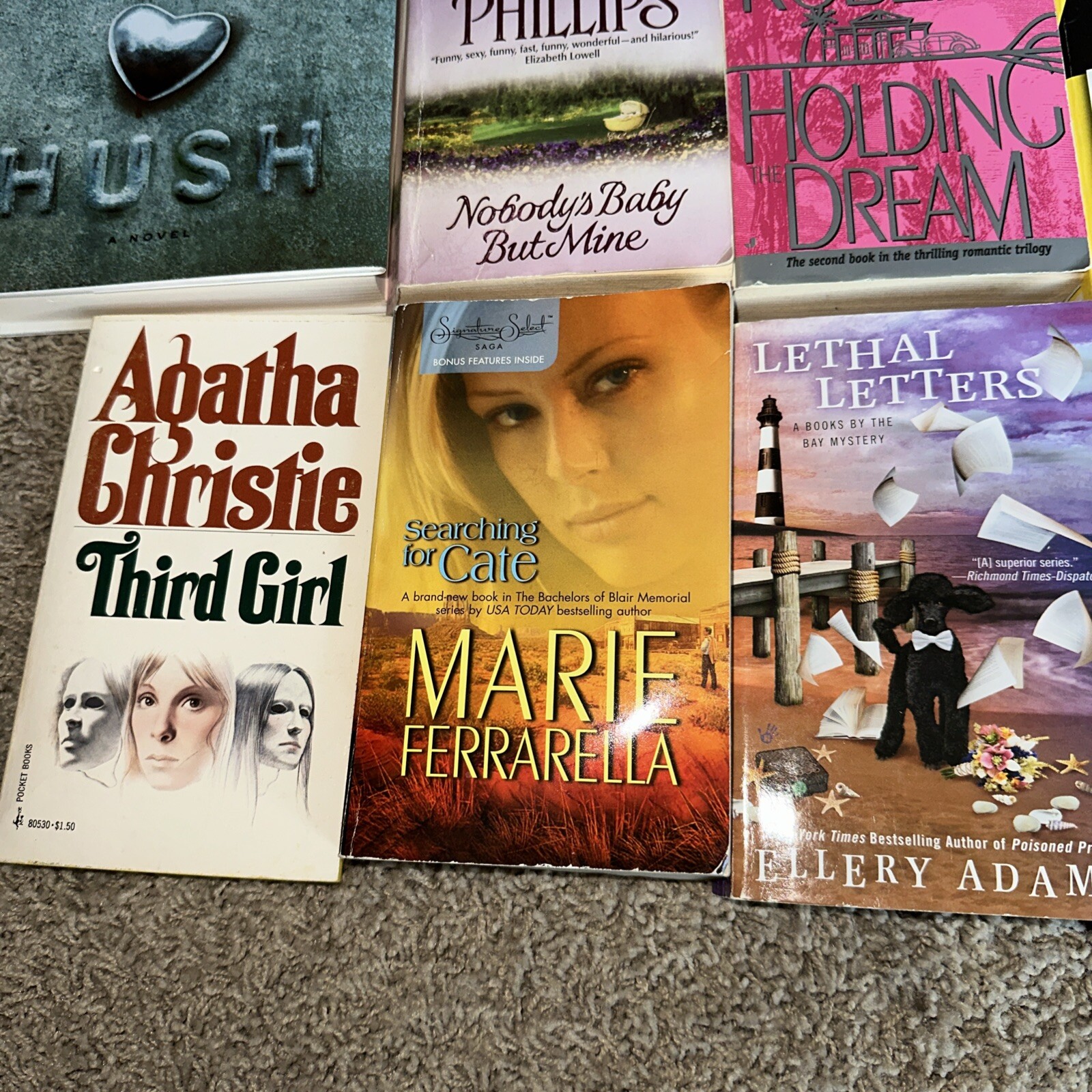 RANDOM THRILLER/MISC BOOK LOT OF 18