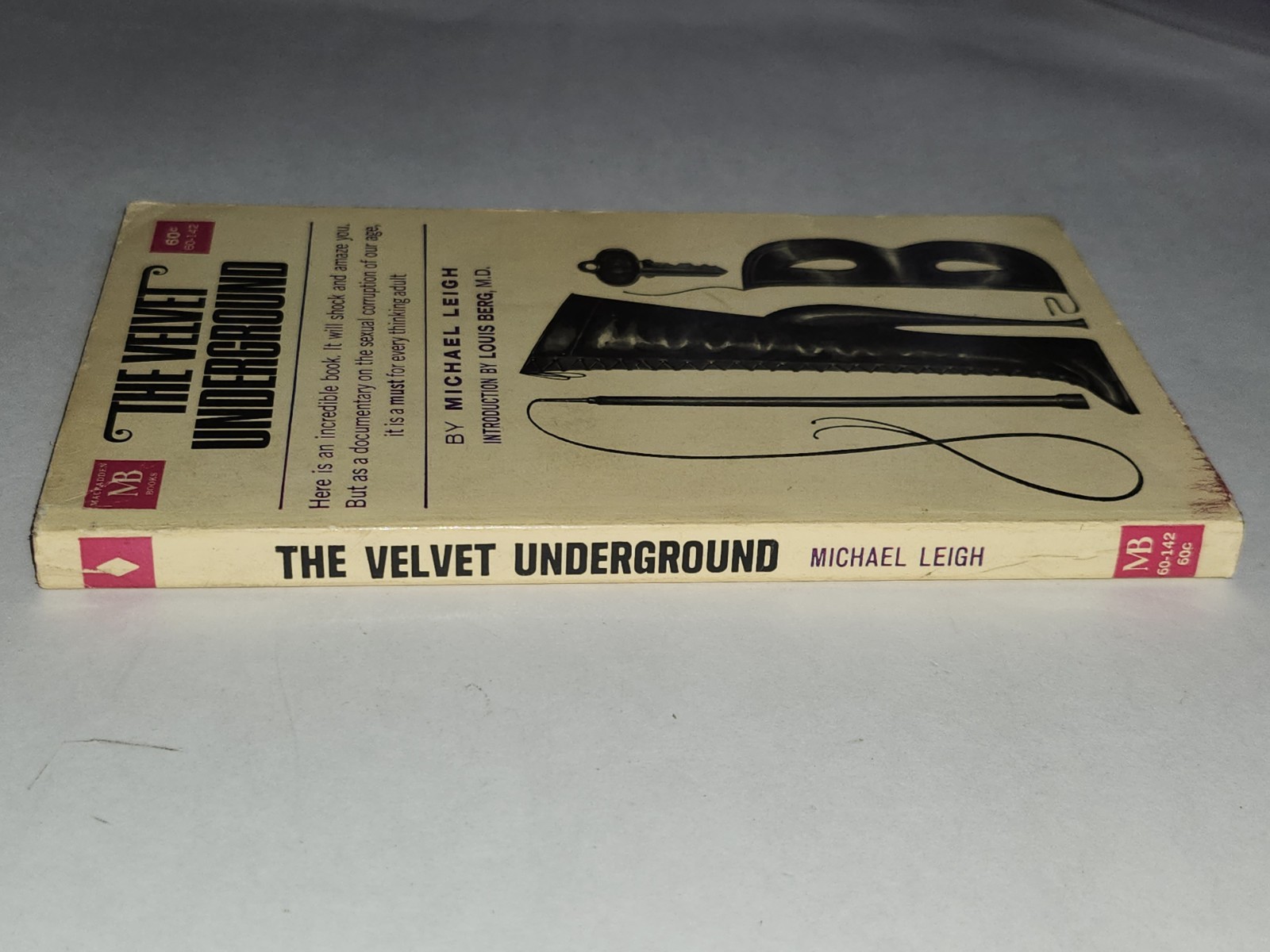 The Velvet Underground Paperback Book by Michael Leigh 1965 PB 4th Printing
