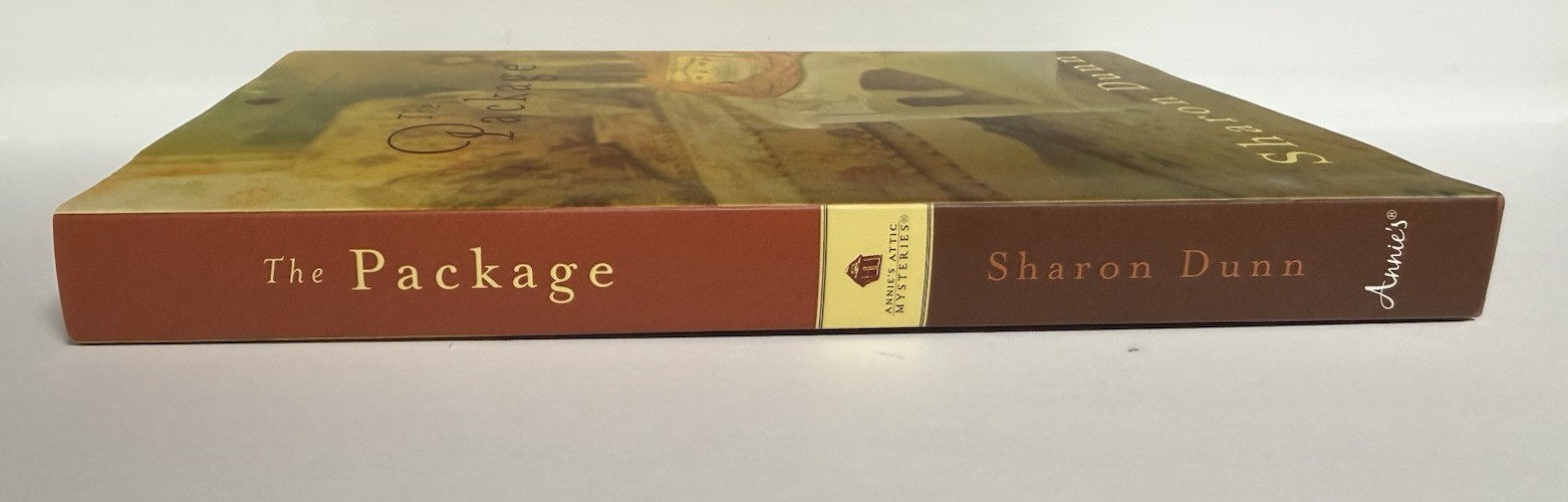 The Package Sharon Dunn 2015 Annie’s Attic Mysteries Hardcover Novel