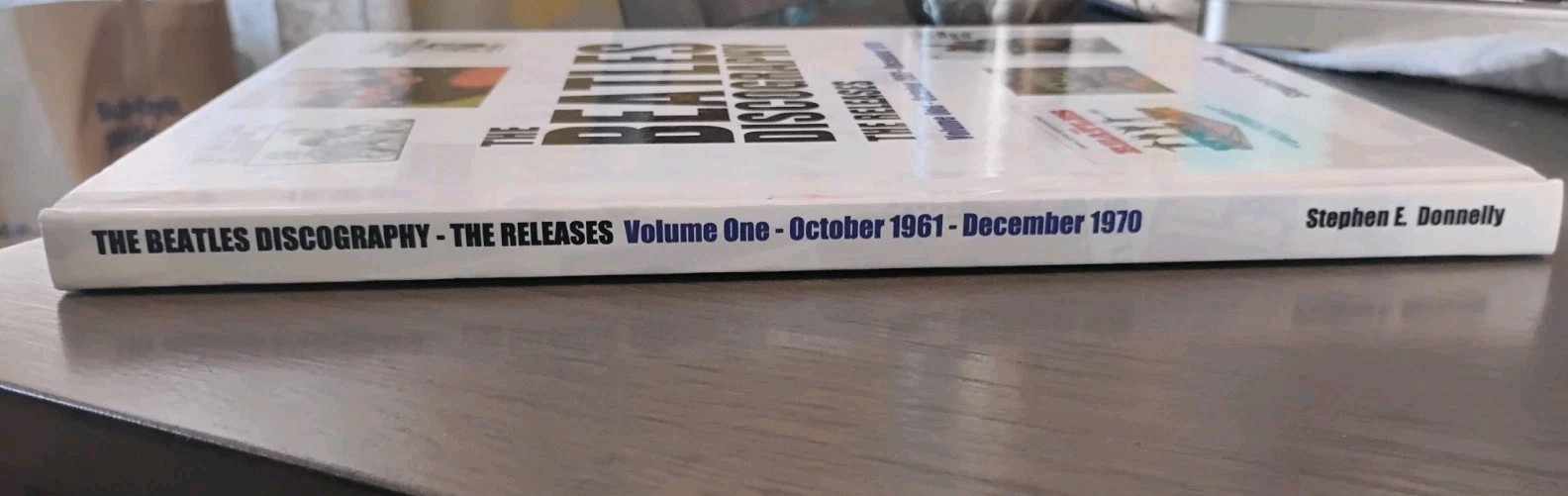 Beatles Discography Volume 1 Stephen Donnelly HARDCOVER Revised Edition 2017