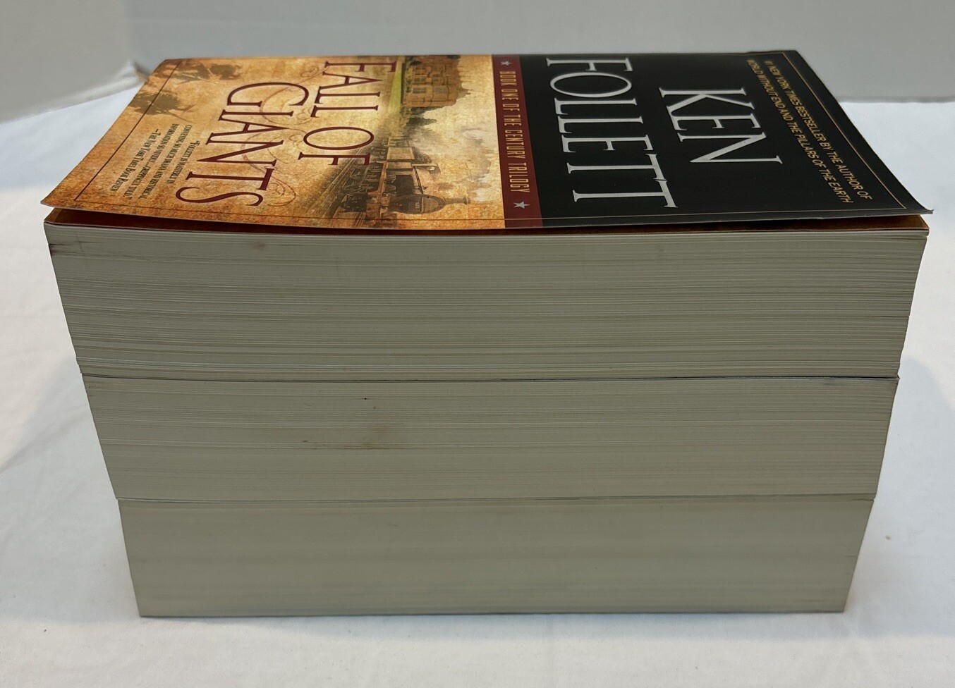 Ken Follett CENTURY TRILOGY Complete Series Lot of 3 (#1-3) Paperback