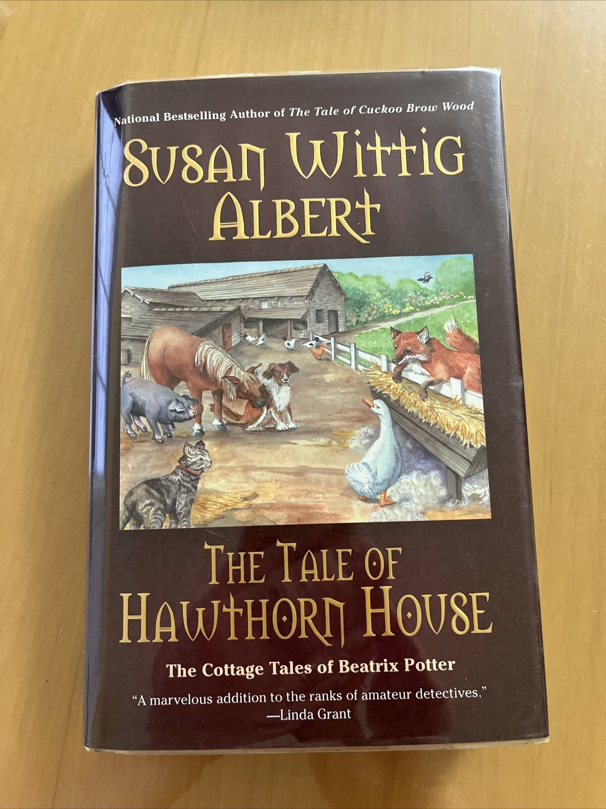 Susan Wittig Albert THE TALE OF HAWTHORN HOUSE 1st Edition