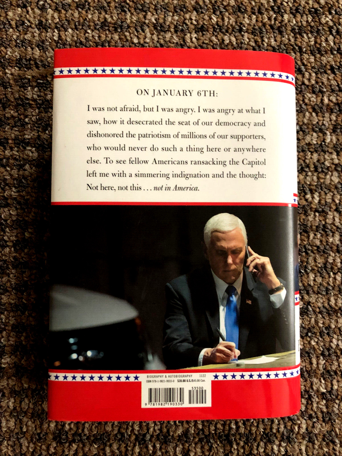 So Help Me God by Mike Pence: Inside the Trump Administration, SIGNED First Ed.