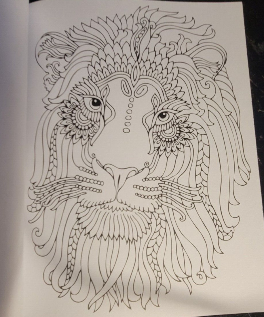 MAGJESTIC CREATURES Vol 14 – Adult Coloring Book by TOPIX MEDIA – 47 PRINTS