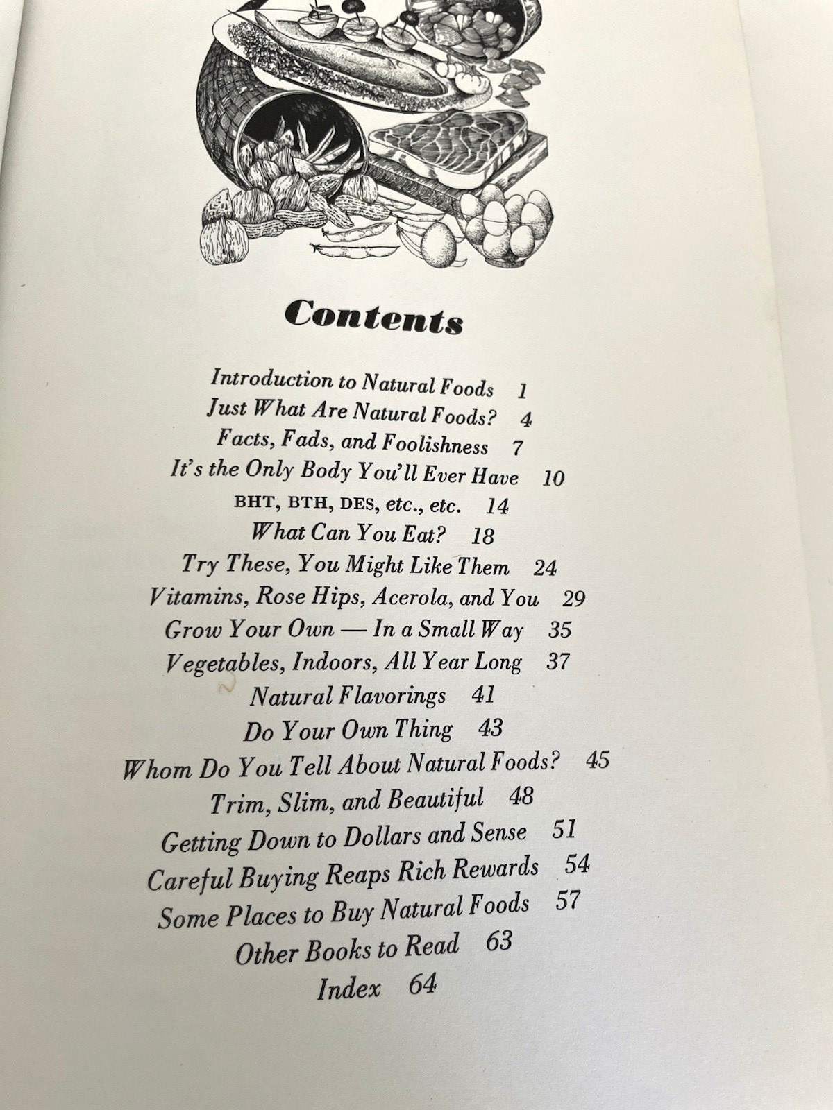 Natural Foods (A Concise Guide) by Barbara and D X Fenten- Hardcover – 1974