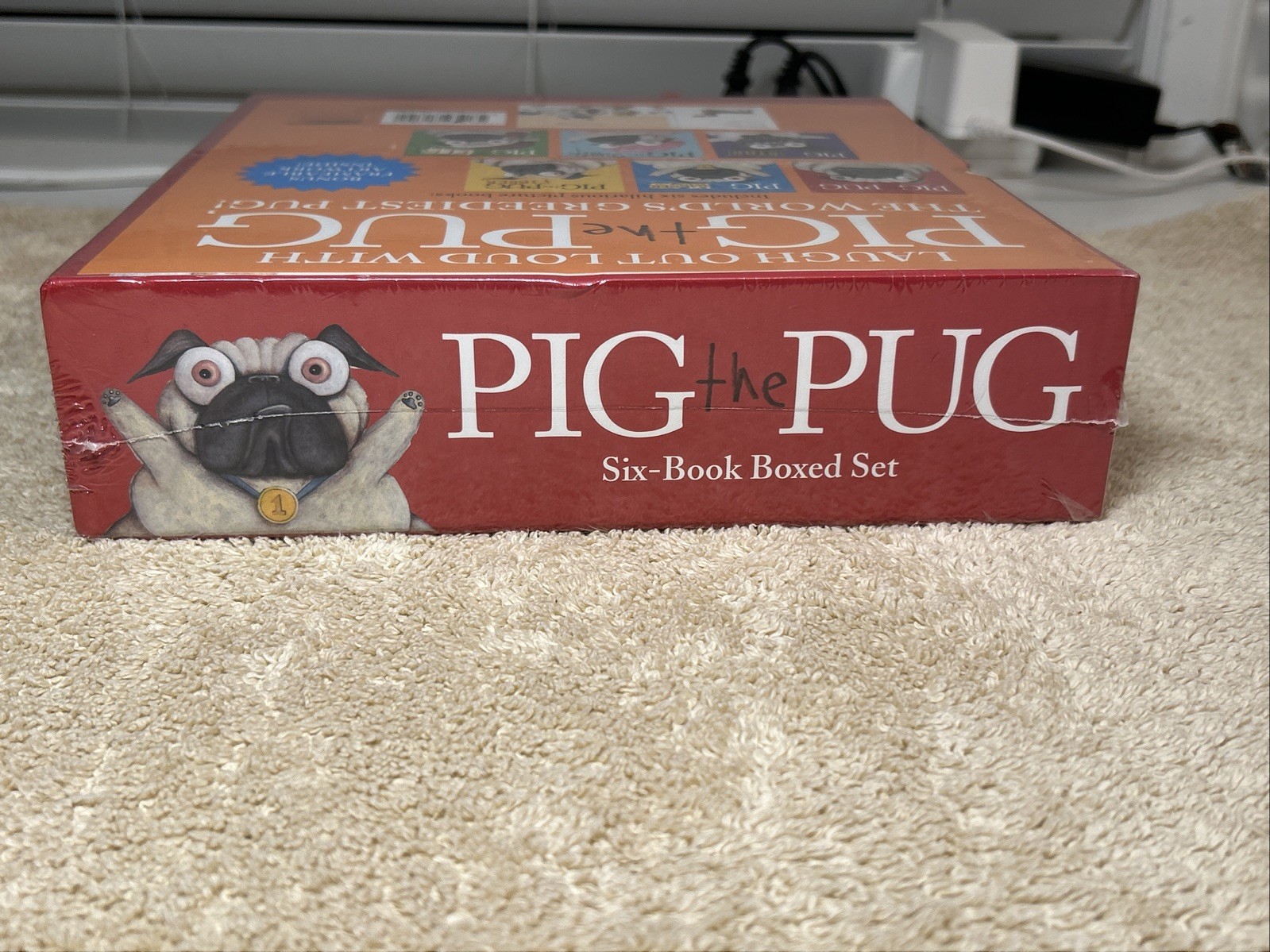 PIG THE PUG 6 Hardcover Picture Books Boxed Set Aaron Blabey Ages 3-5 NEW SEALED