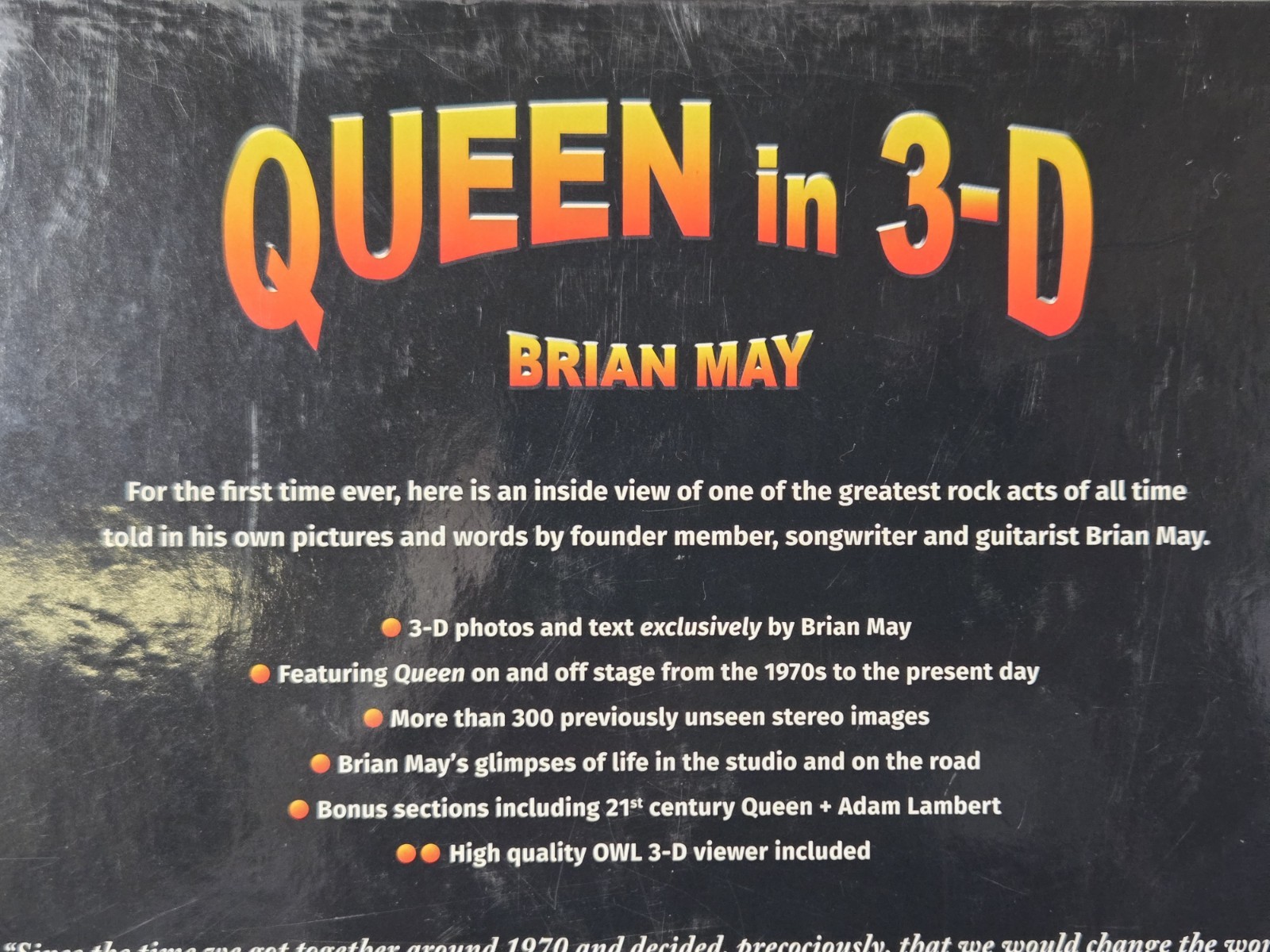 Queen In 3D by Brian May (Hardcover) – Stereo Book + Life Magazine